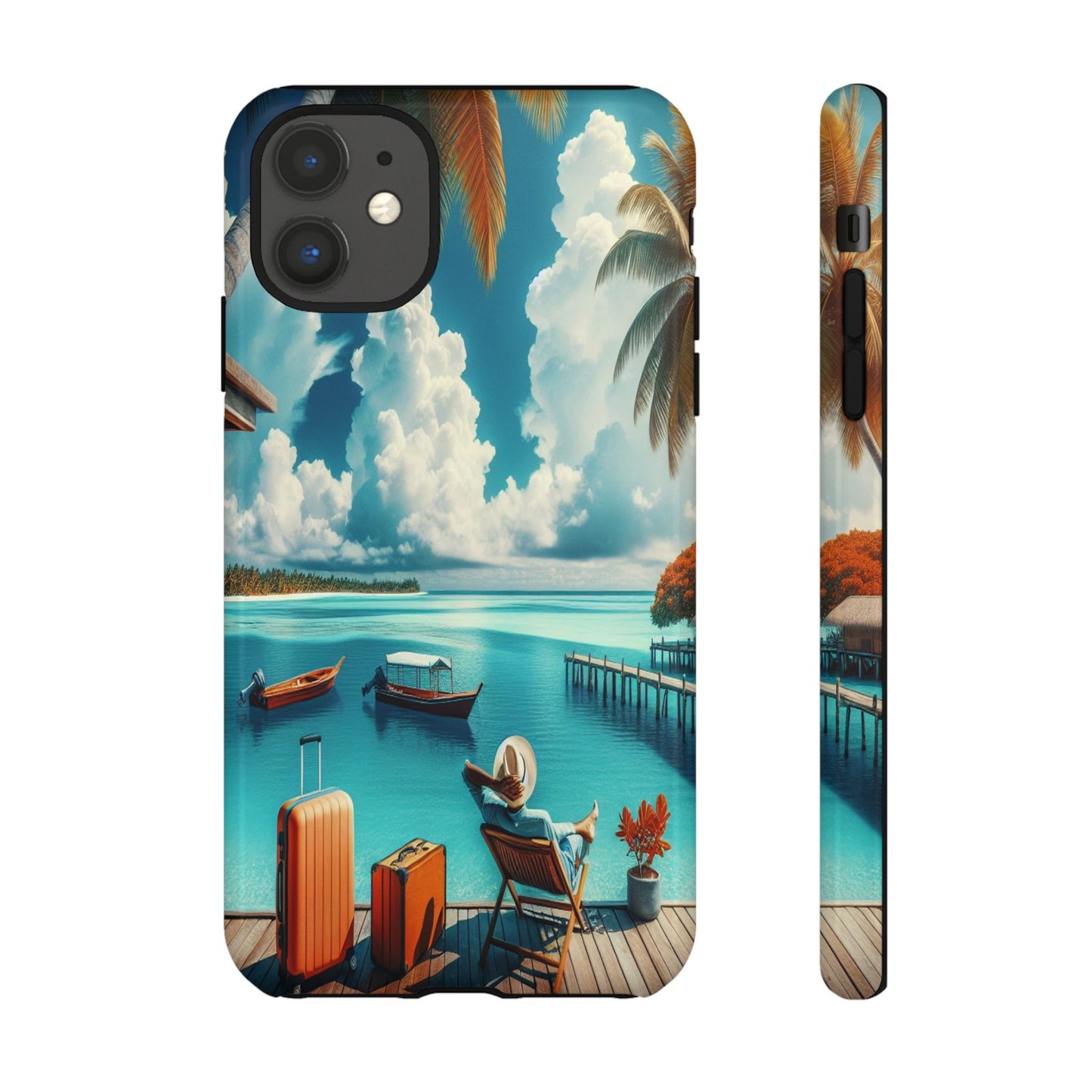 Island Escape Oasis - Phone Case