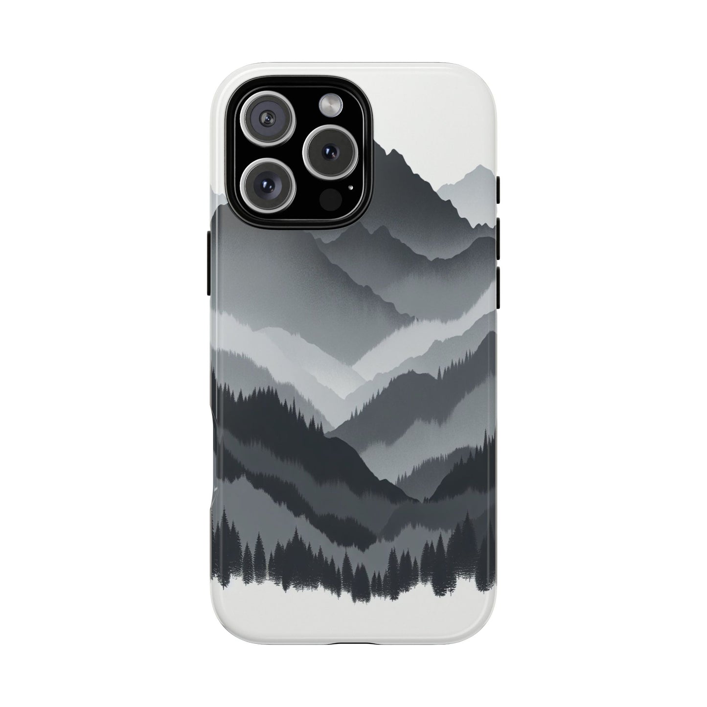 Layers of Misty Peaks - Phone Case