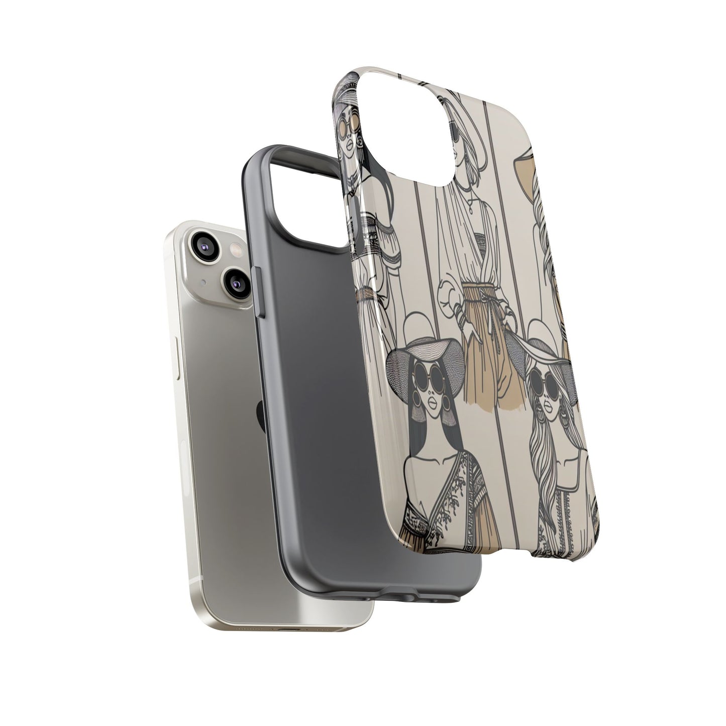 Chic Bohemian Fashion Styles - Phone Case