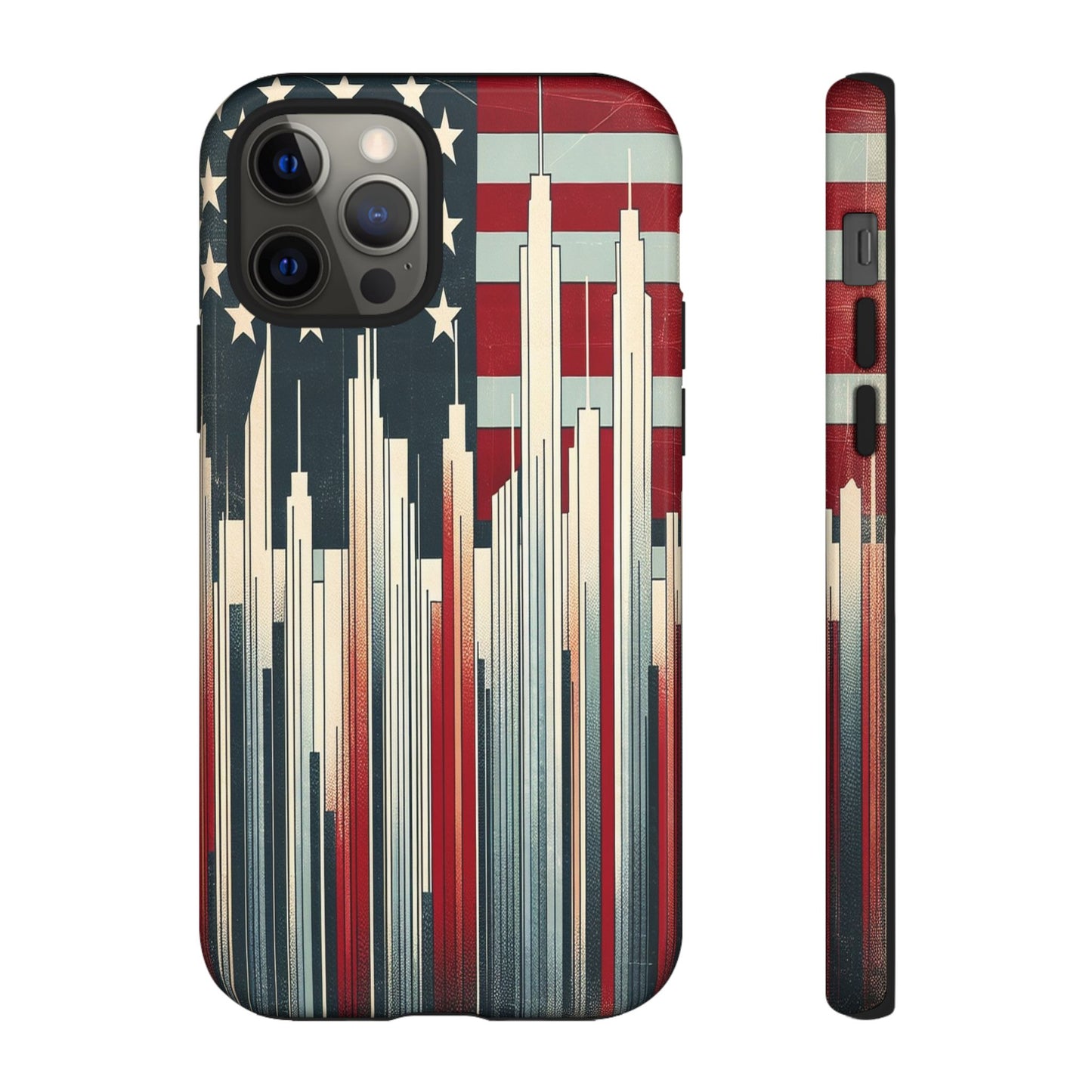 Skyline and Stars Unite - Phone Case