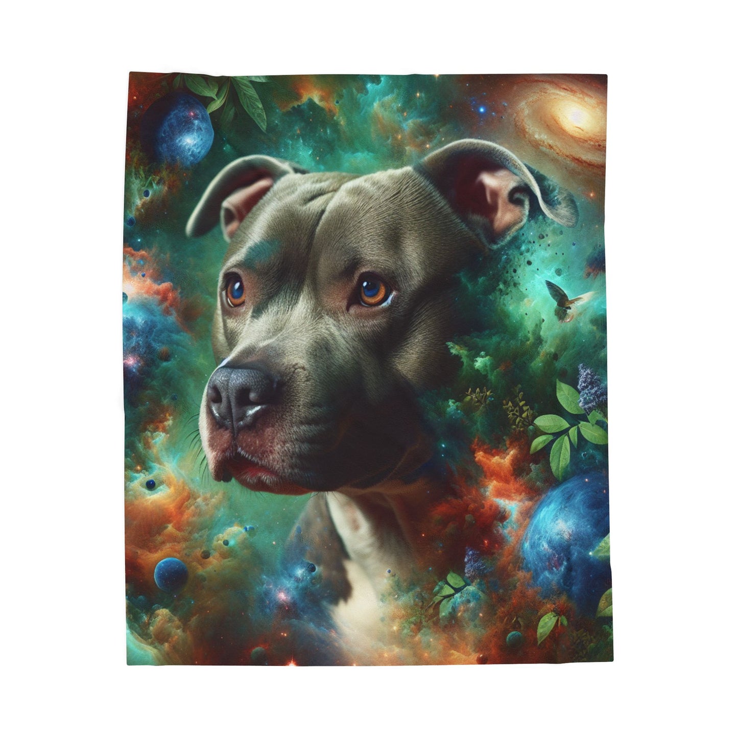 Canine Amongst the Stars- Plush Blanket