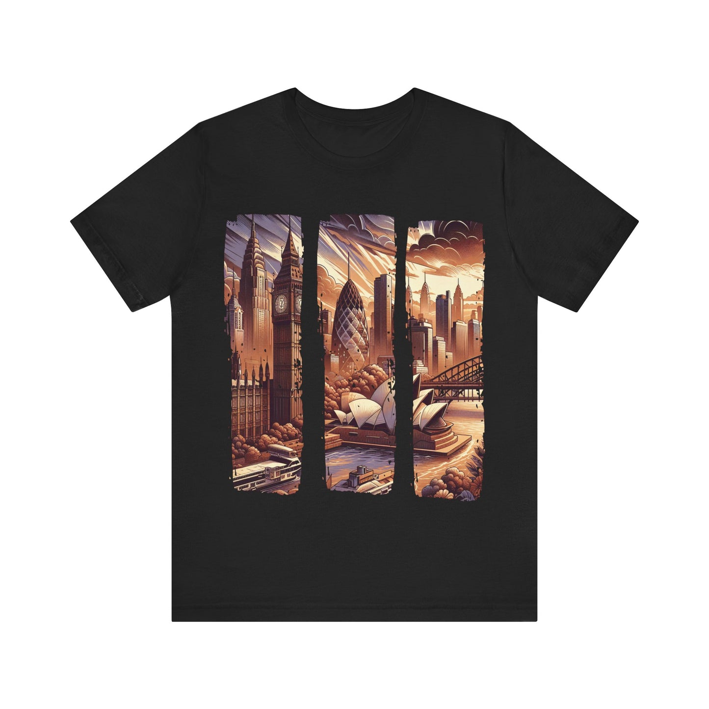 Architectural Melange - Jersey Short Sleeve Tee