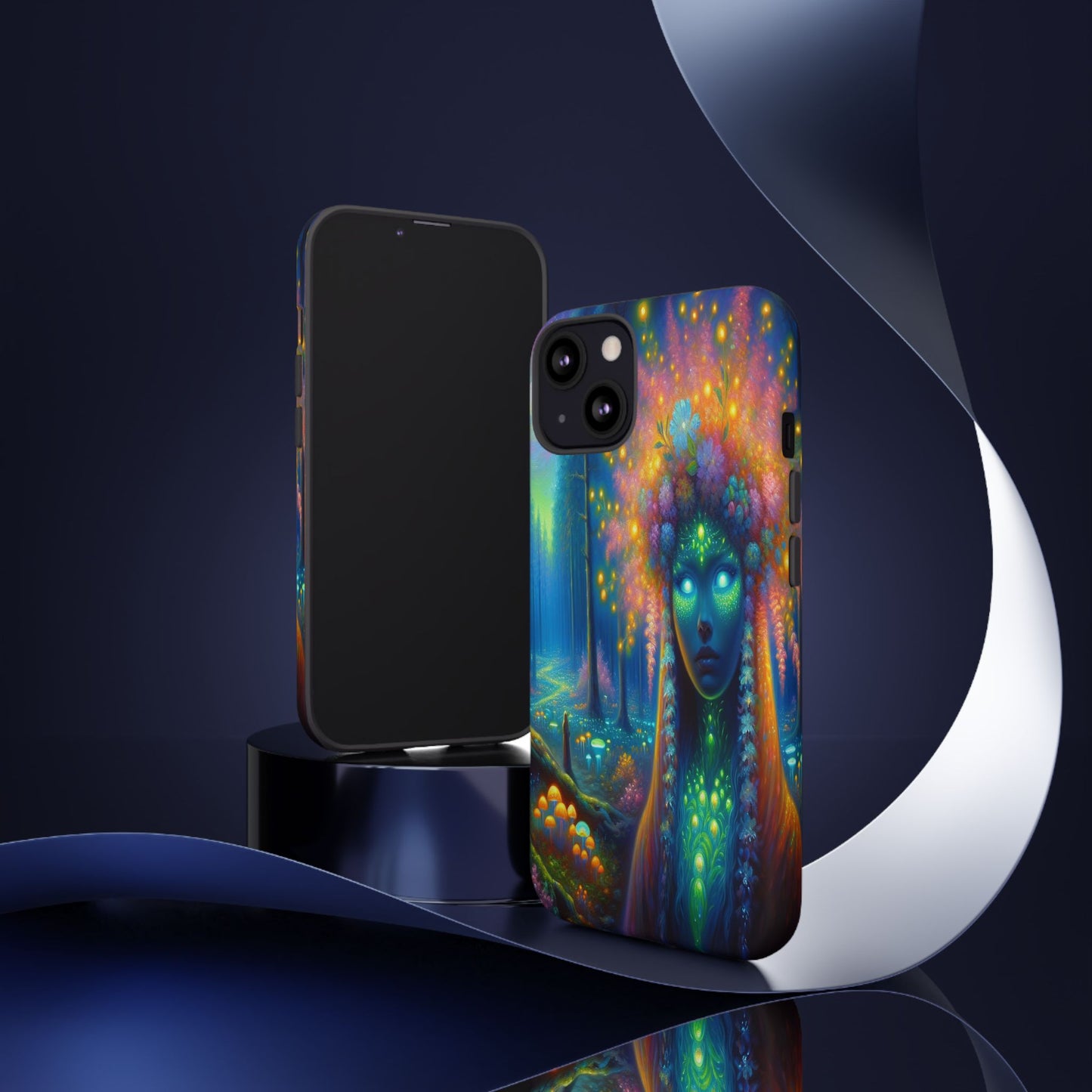 Forest of Mystical Lights - Phone Case