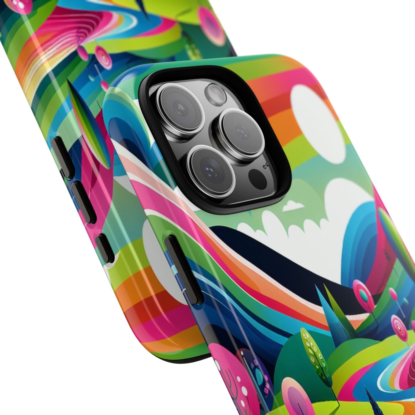 Colorful Landscape Journey - Phone Case