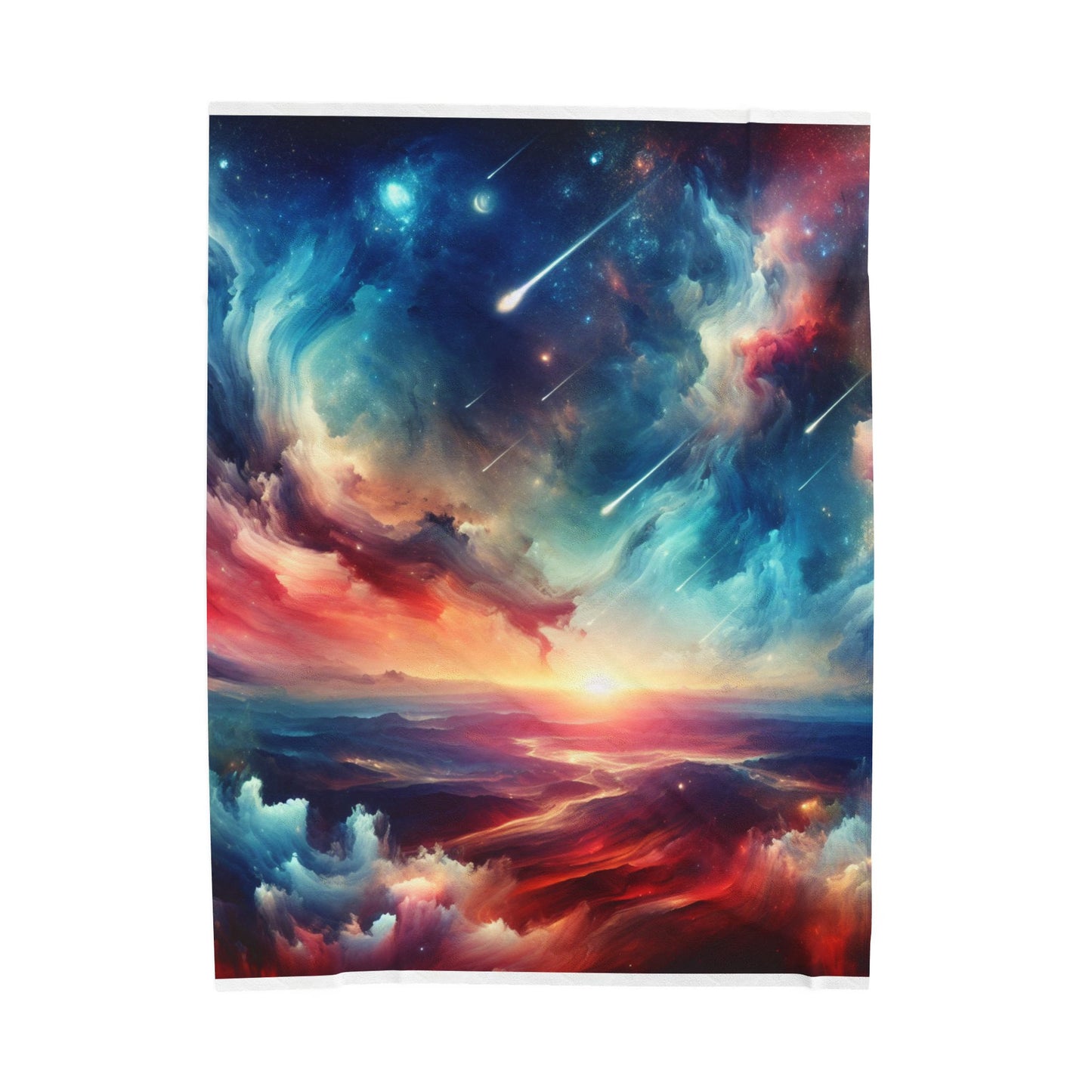 Celestial Rhythms - Plush Blanket