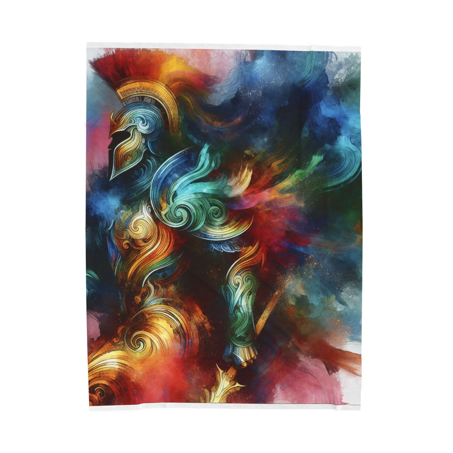 Knight of the Chromatic Realm - Plush Blanket