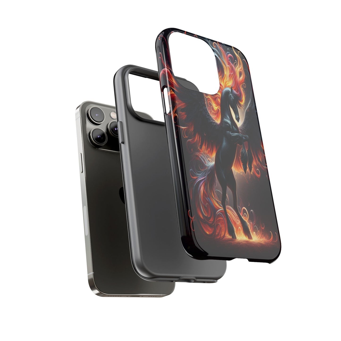 Custom ProtectiveWings of Fire and GraceIphone Case Compatible With Iphone 16 15 14 - Phone Cover