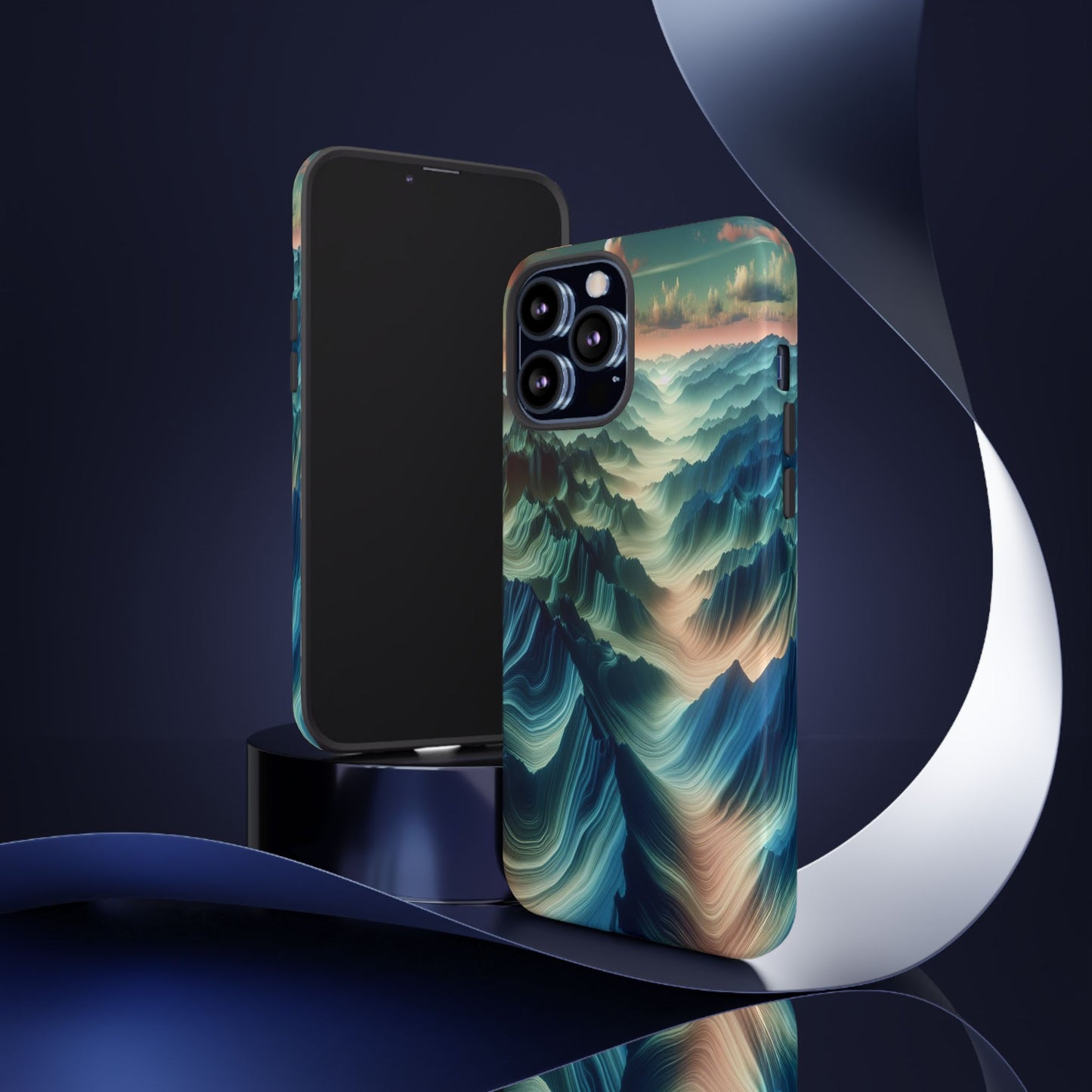 Ethereal Landscapes of Tranquility - Phone Case