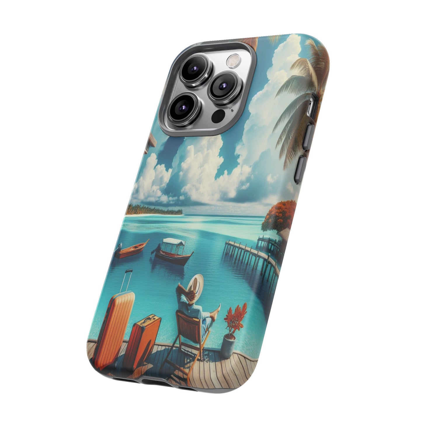 Island Escape Oasis - Phone Case