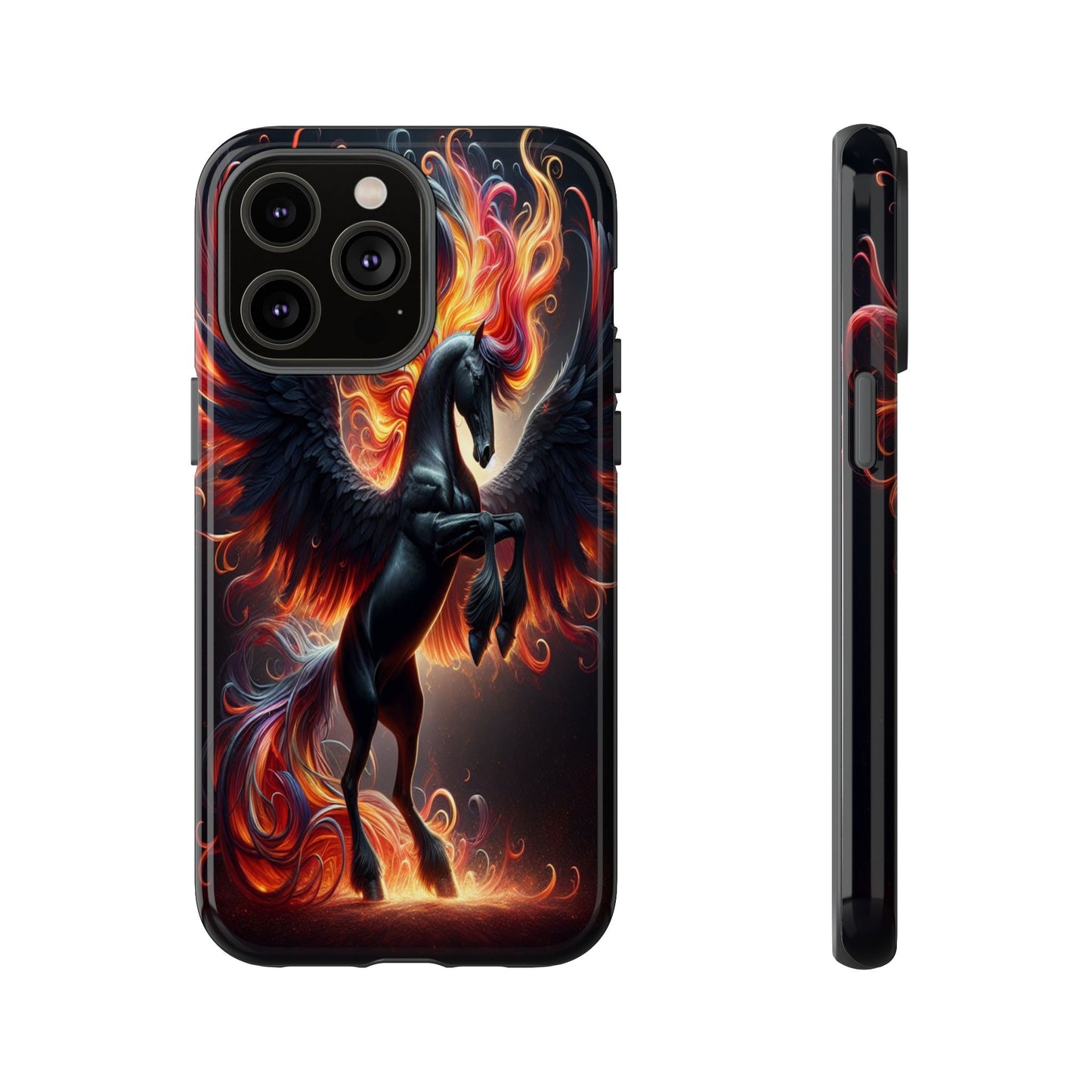 Custom ProtectiveWings of Fire and GraceIphone Case Compatible With Iphone 16 15 14 - Phone Cover