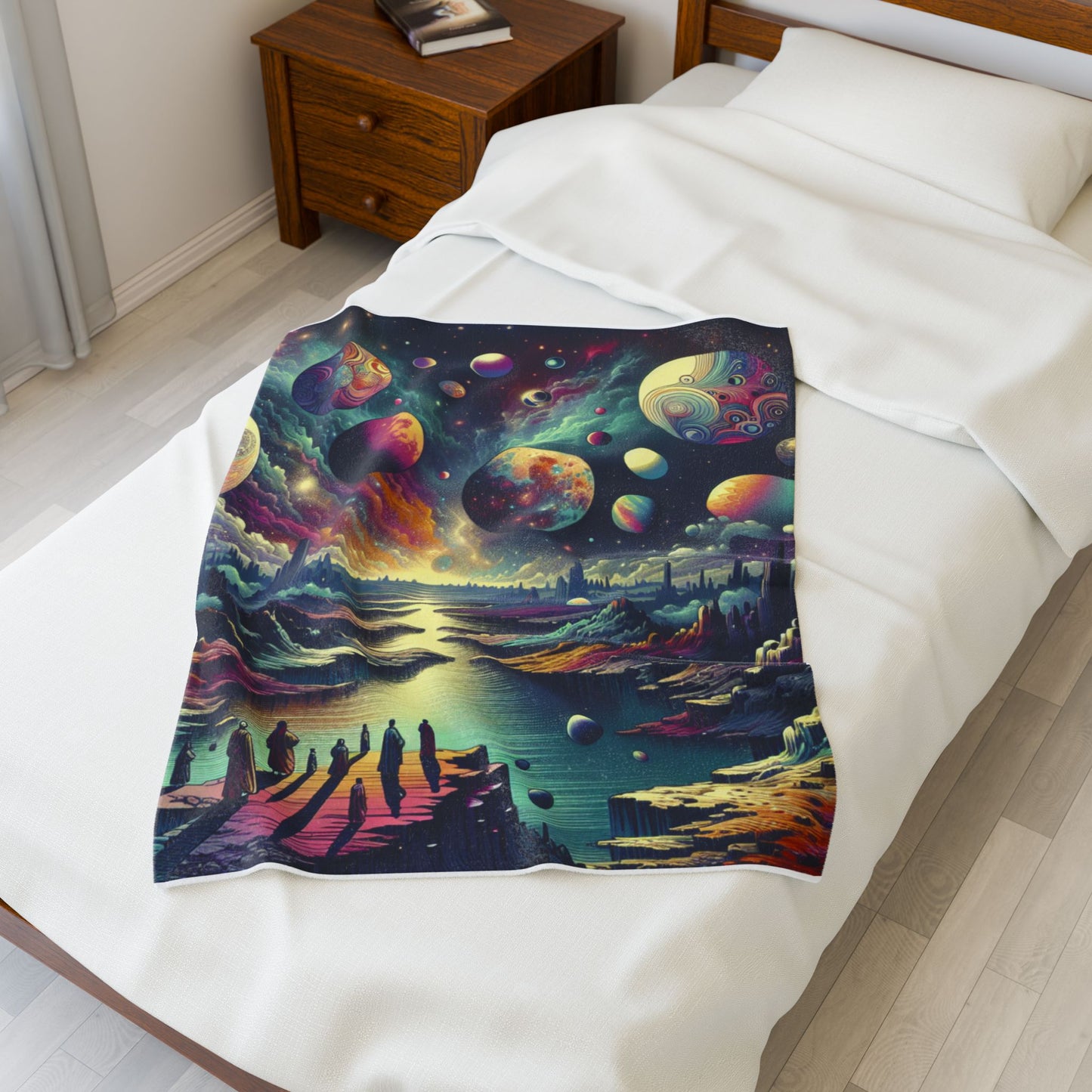 Planetary Odyssey - Plush Blanket