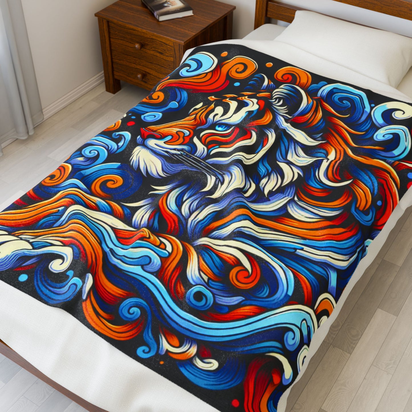 Guardian of the Flow - Plush Blanket