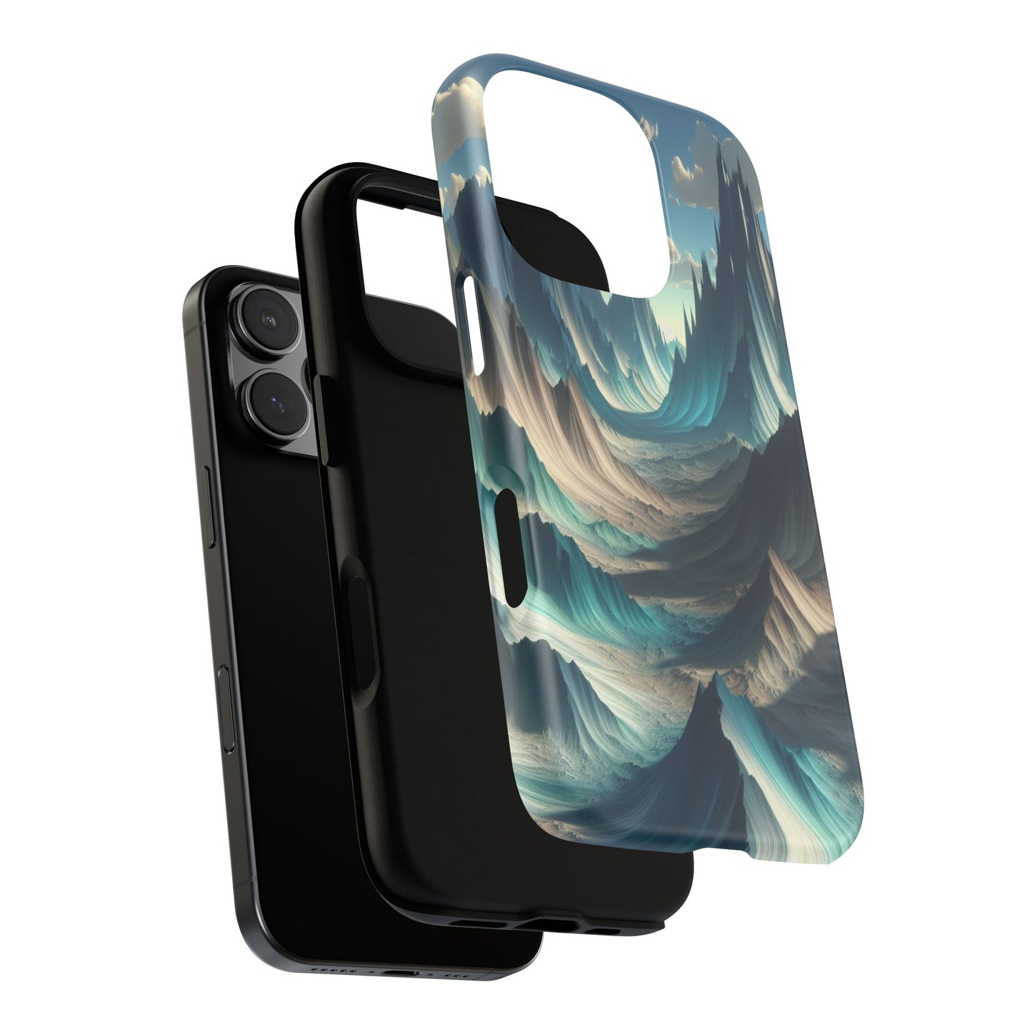 Whispering Peaks of Imagination - Phone Case