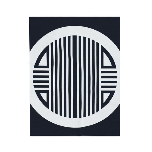 In Threaded Harmony - Plush Blanket