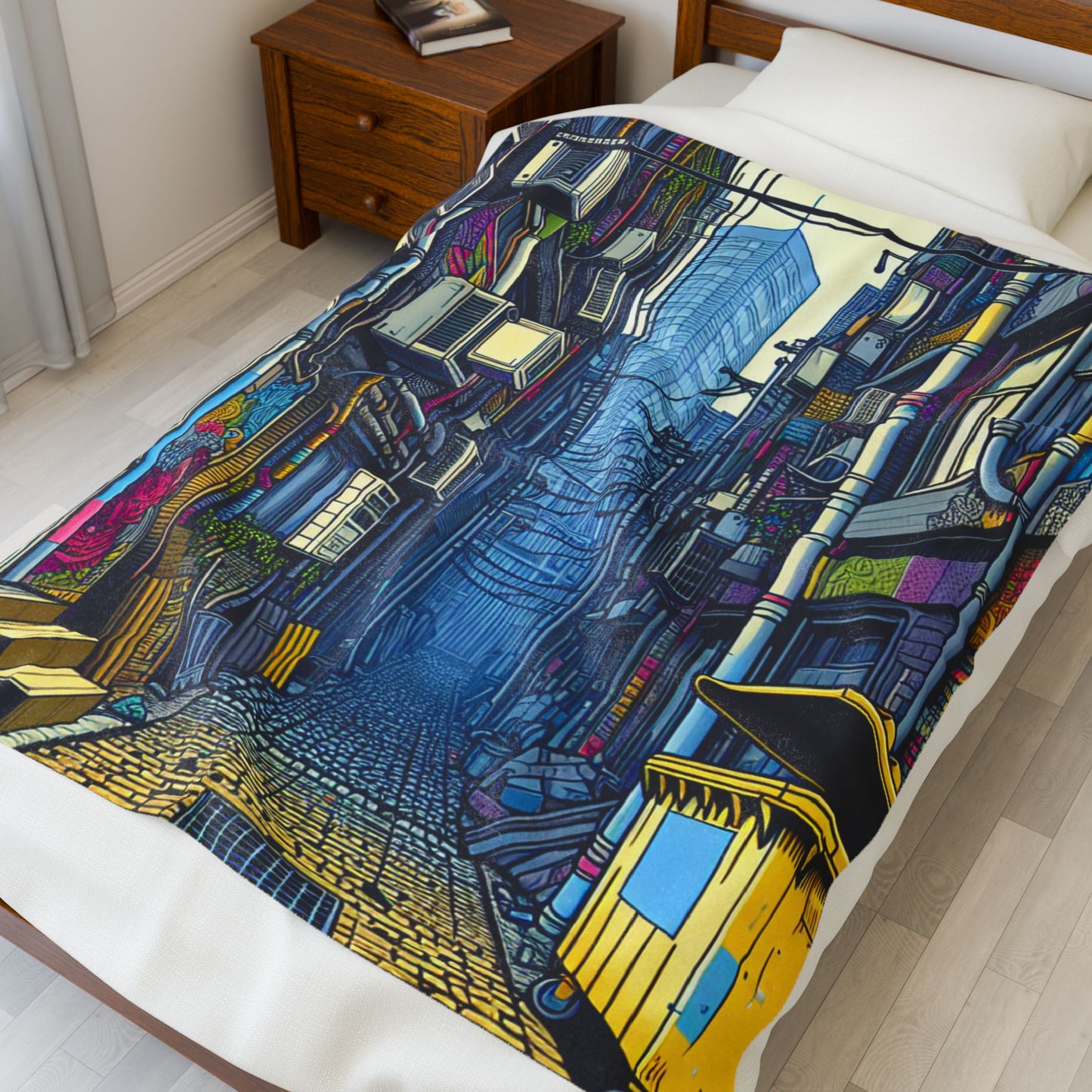 Hidden Passageway Odyssey - Plush Blanket