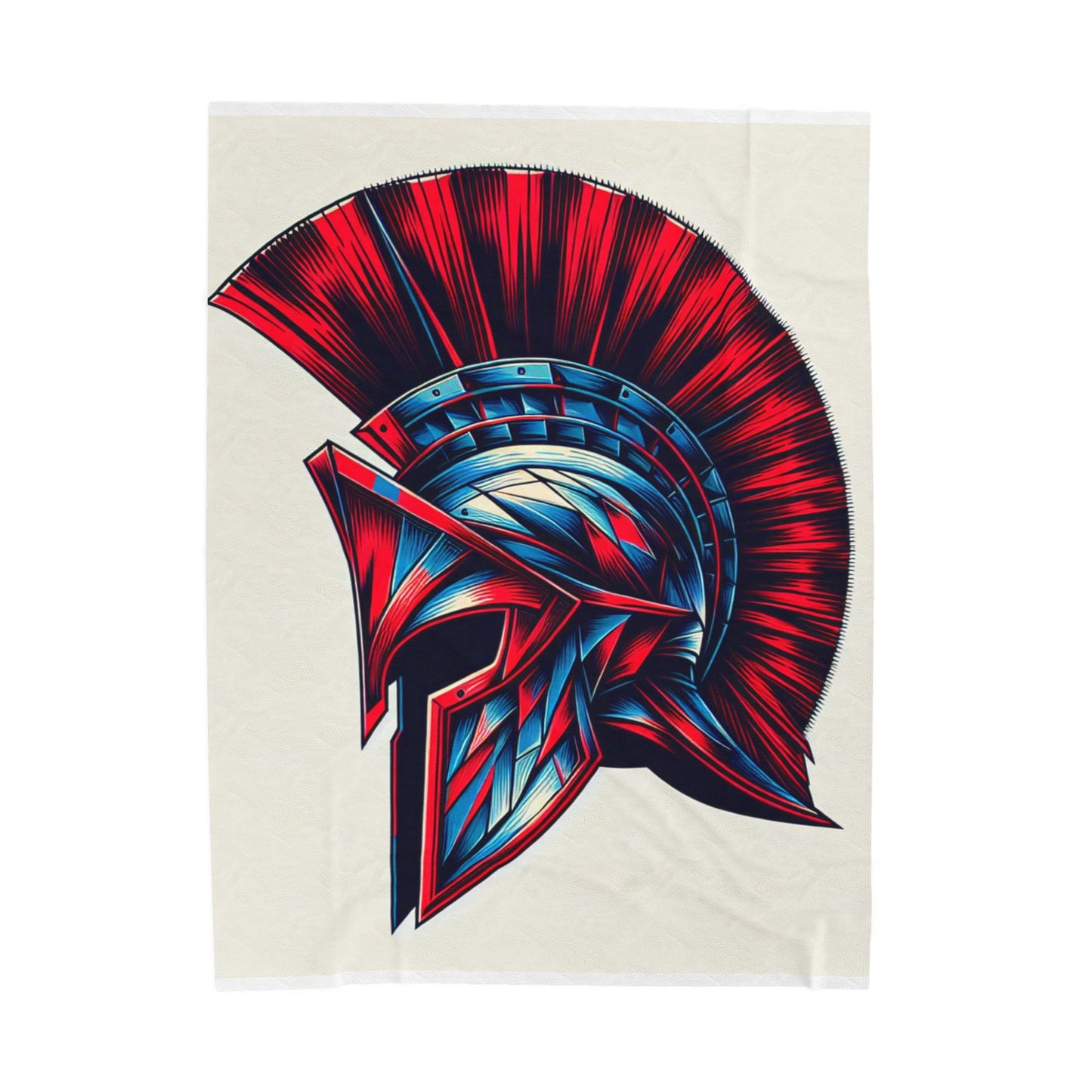 Warrior's Shield of Courage - Plush Blanket