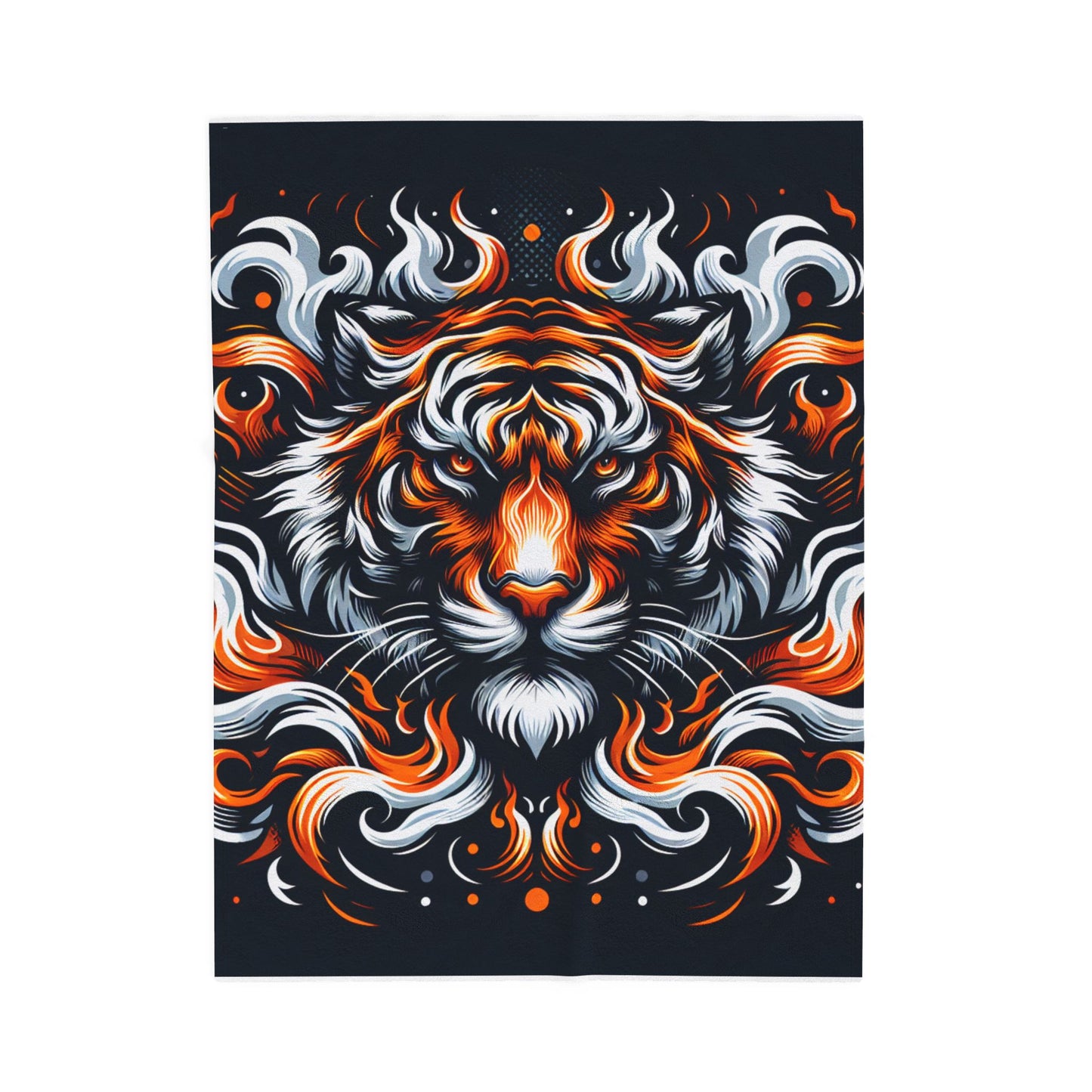 Majestic Beast at Rest - Plush Blanket