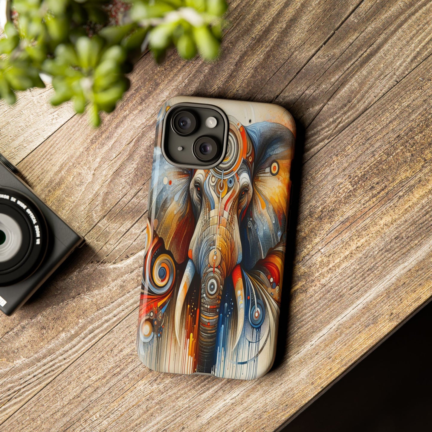 Elephant Kaleidoscope - Phone Case