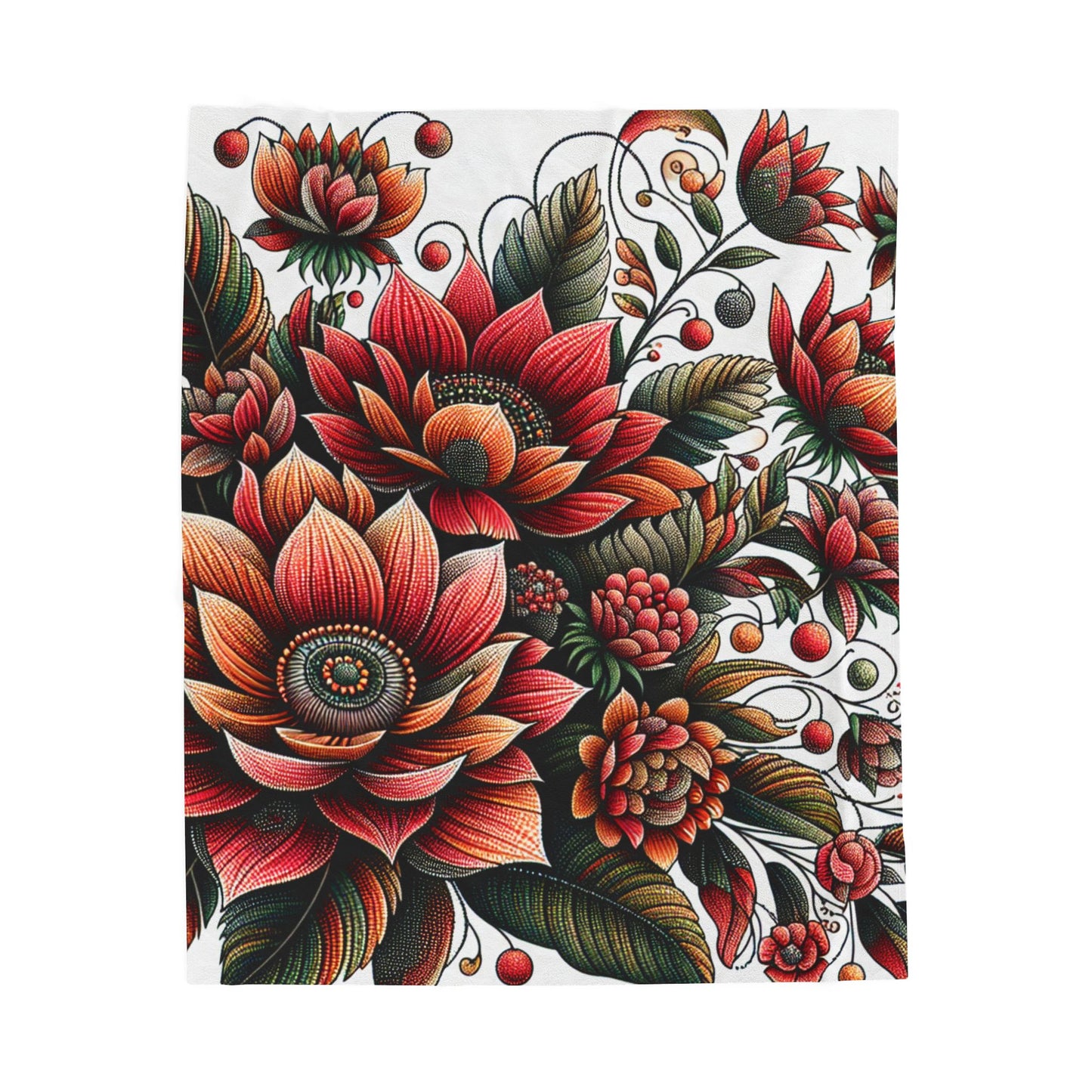 Nature's Palette - Plush Blanket