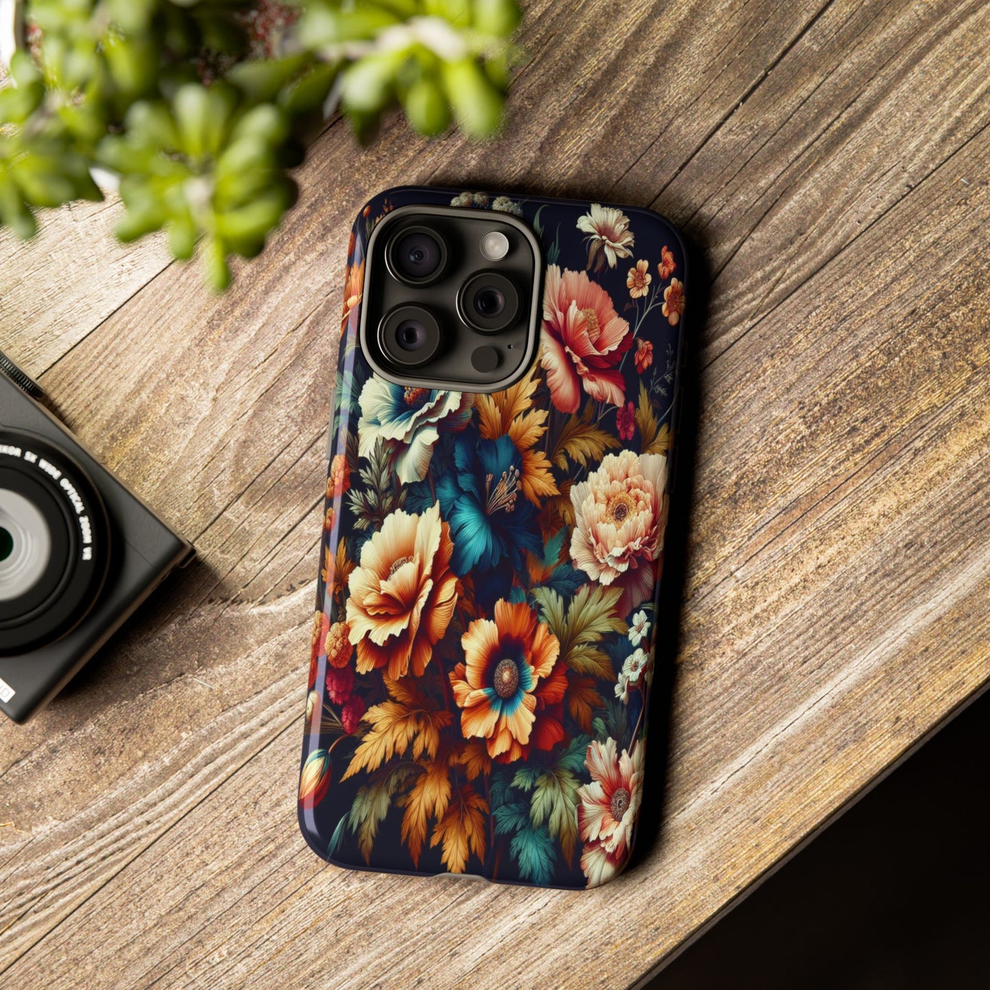 Protective Nature's Palette  Iphone Case Compatible With Iphone 16 15 14 - Phone Cover