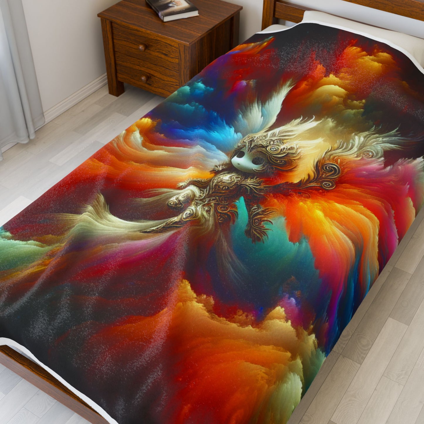 Guardian of the Mysteries - Plush Blanket