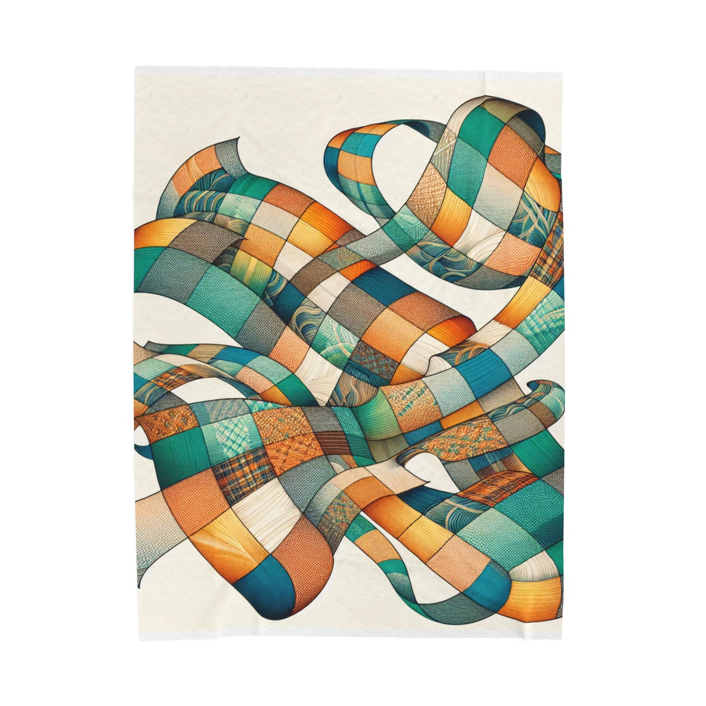 Ribbon Tapestry Dance - Plush Blanket