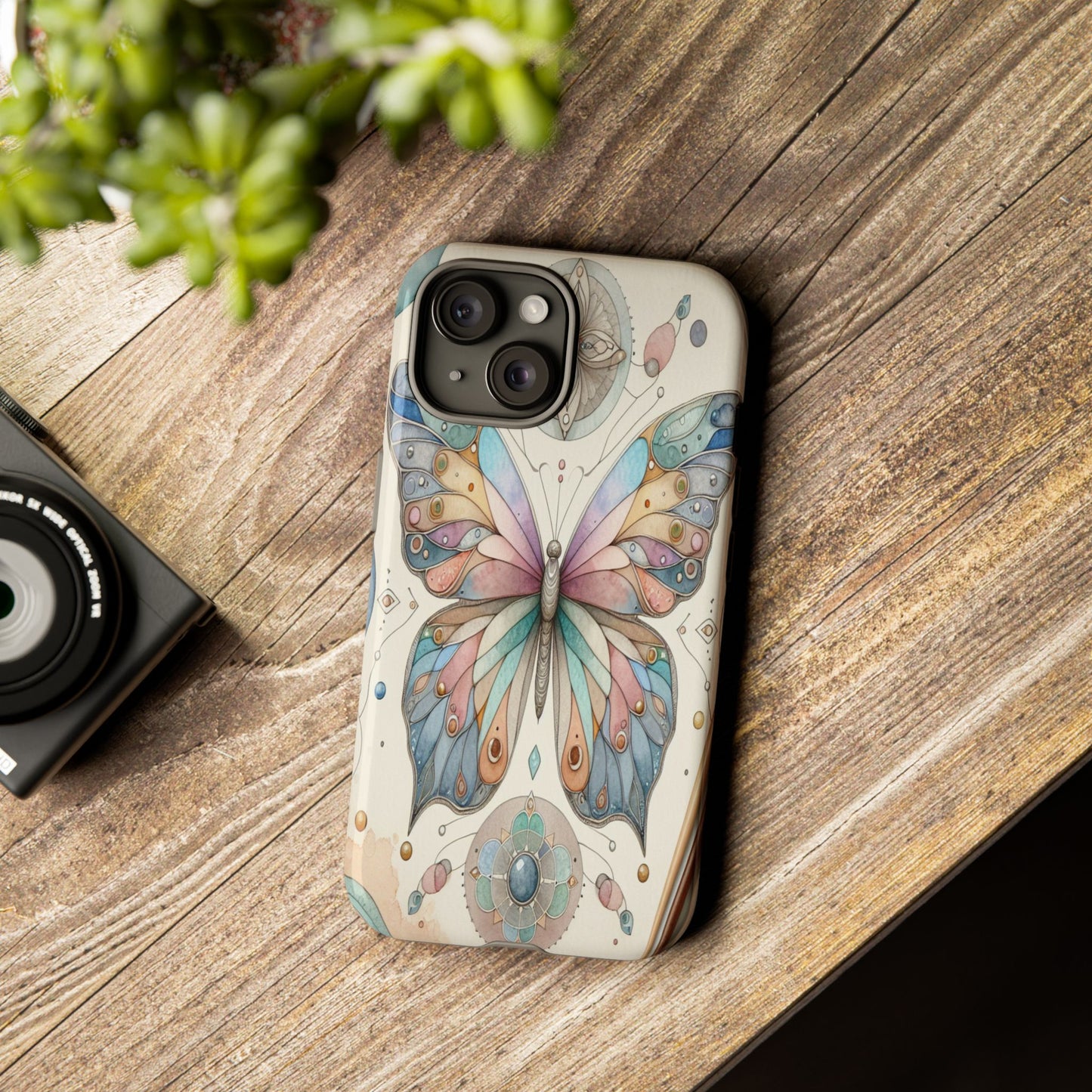 Kaleidoscope Wings - Phone Case