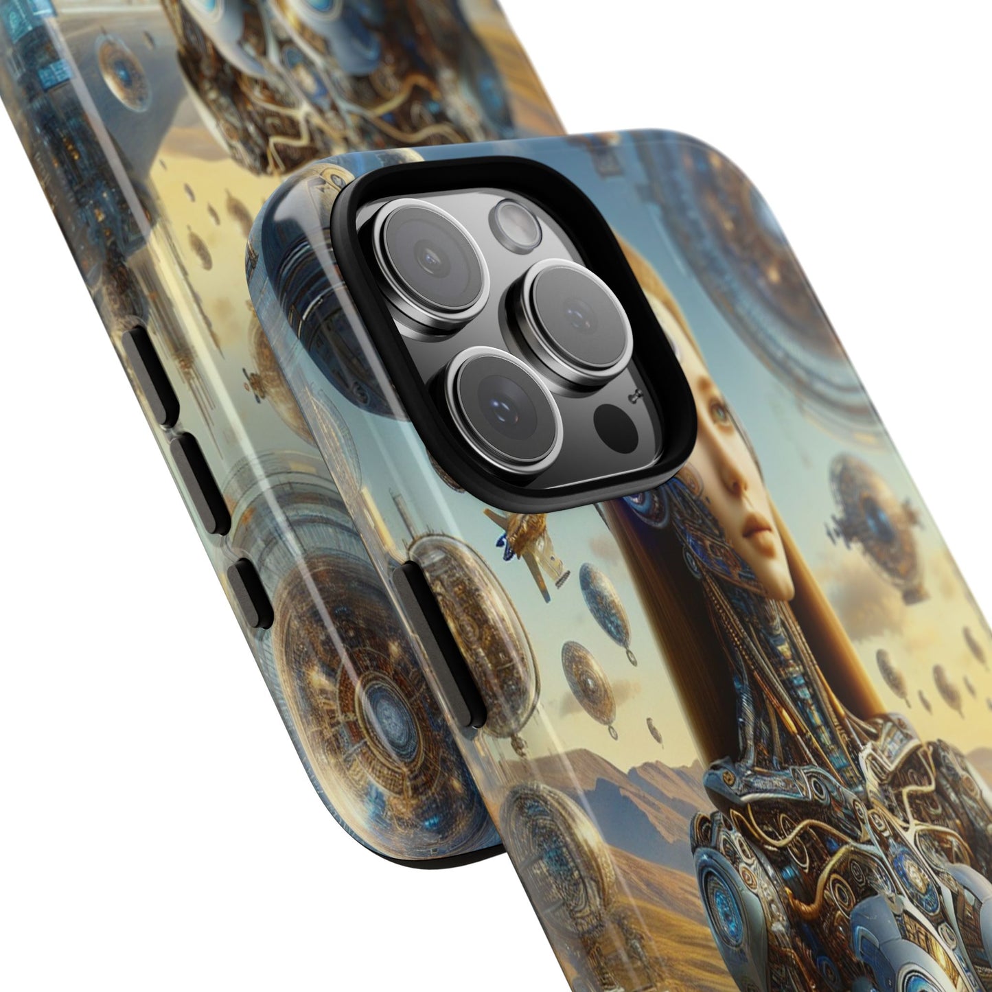 Futuristic Realm of Technology - Phone Case