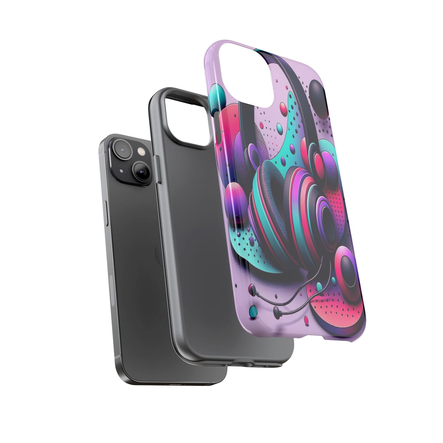 Rhythmic Echoes - Phone Case