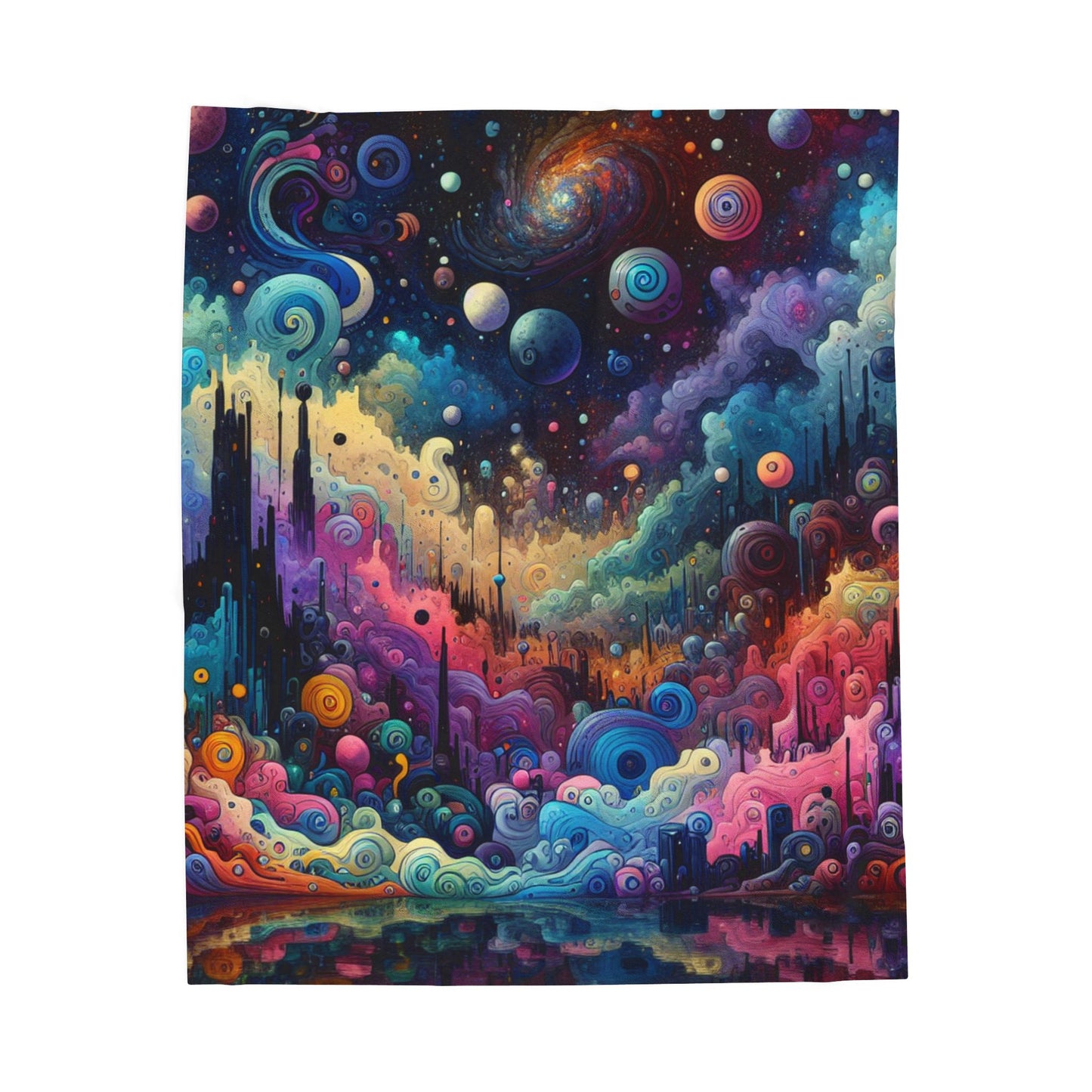 Interstellar Imagination- Plush Blanket