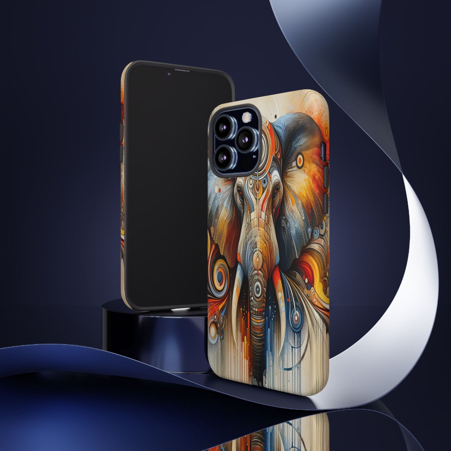 Elephant Kaleidoscope - Phone Case