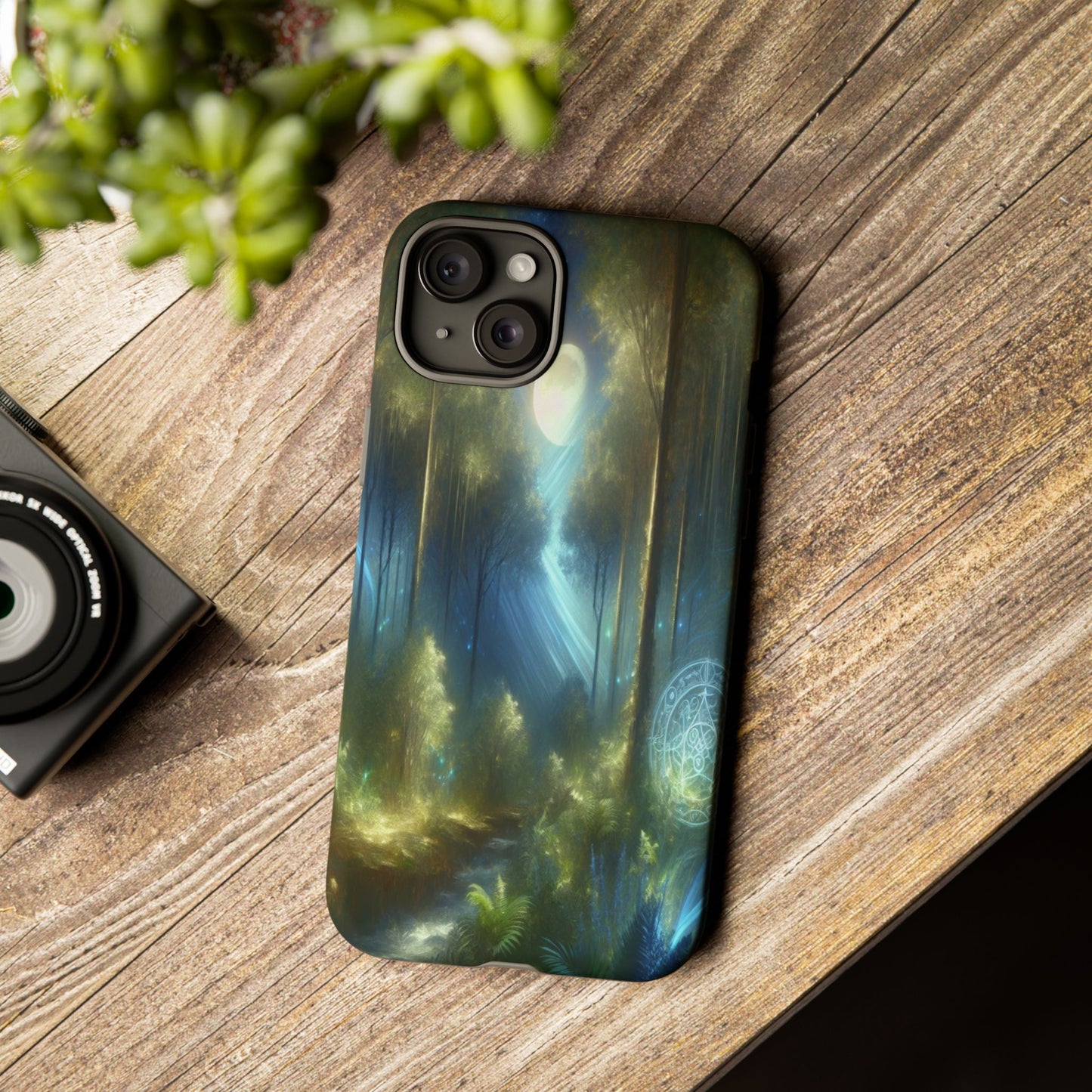 Mystical Forest Light - Phone Case