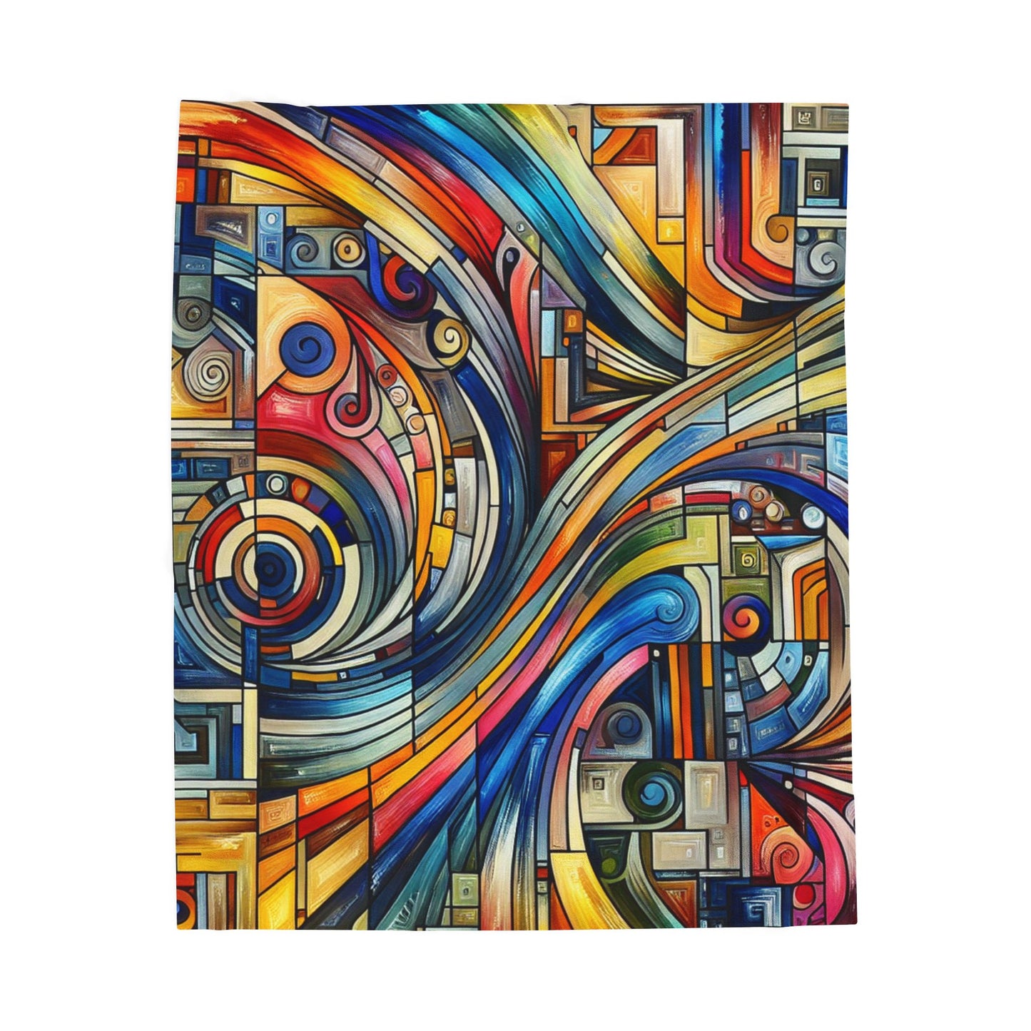 Patterns of the Spectrum - Plush Blanket