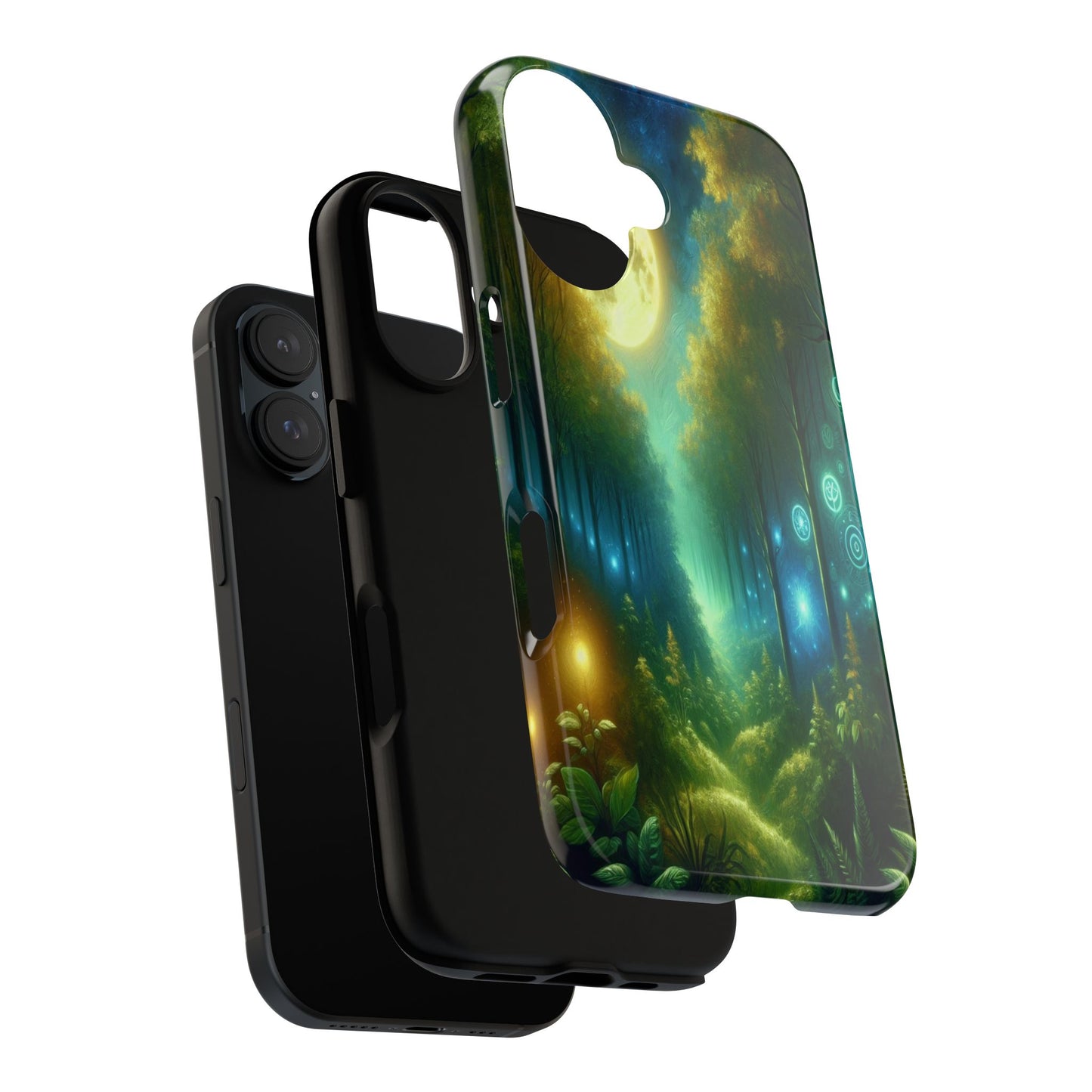 Moonlit Forest Wonders - Phone Case