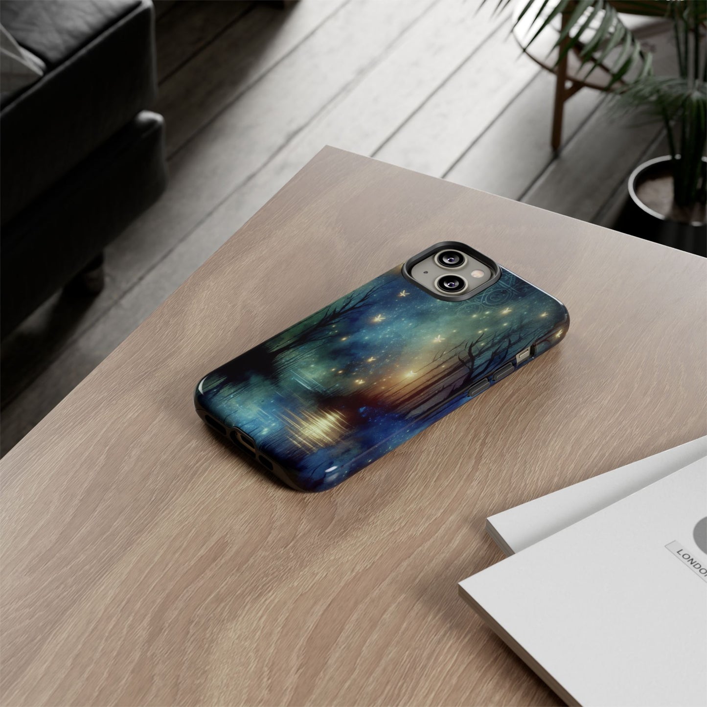 Starlit Fantasy Forest - Phone Case