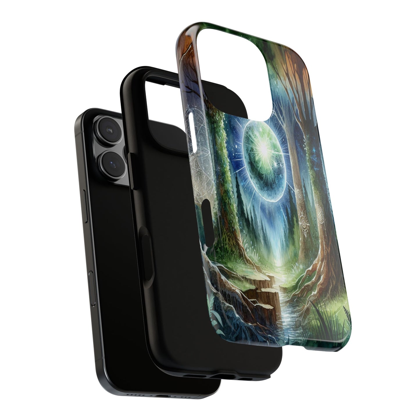Celestial Forest Vista - Phone Case