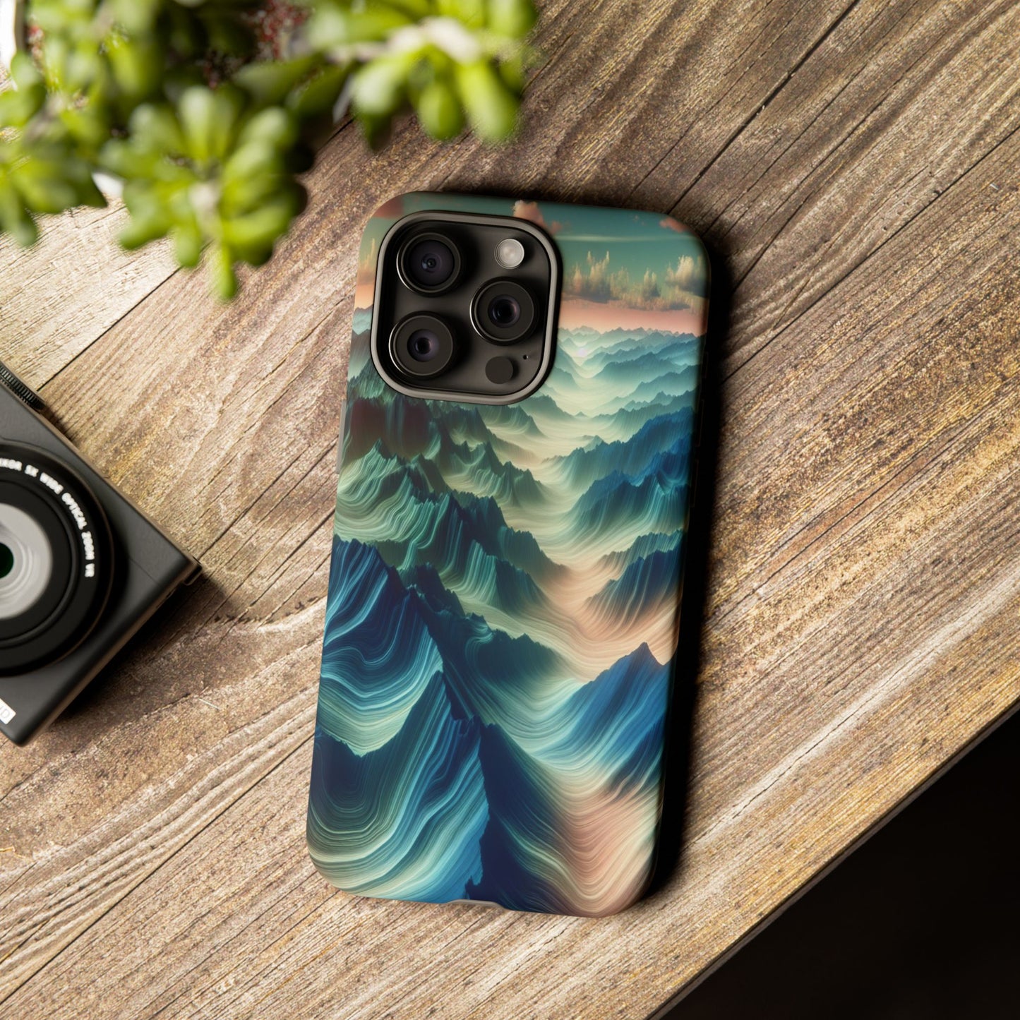 Ethereal Landscapes of Tranquility - Phone Case
