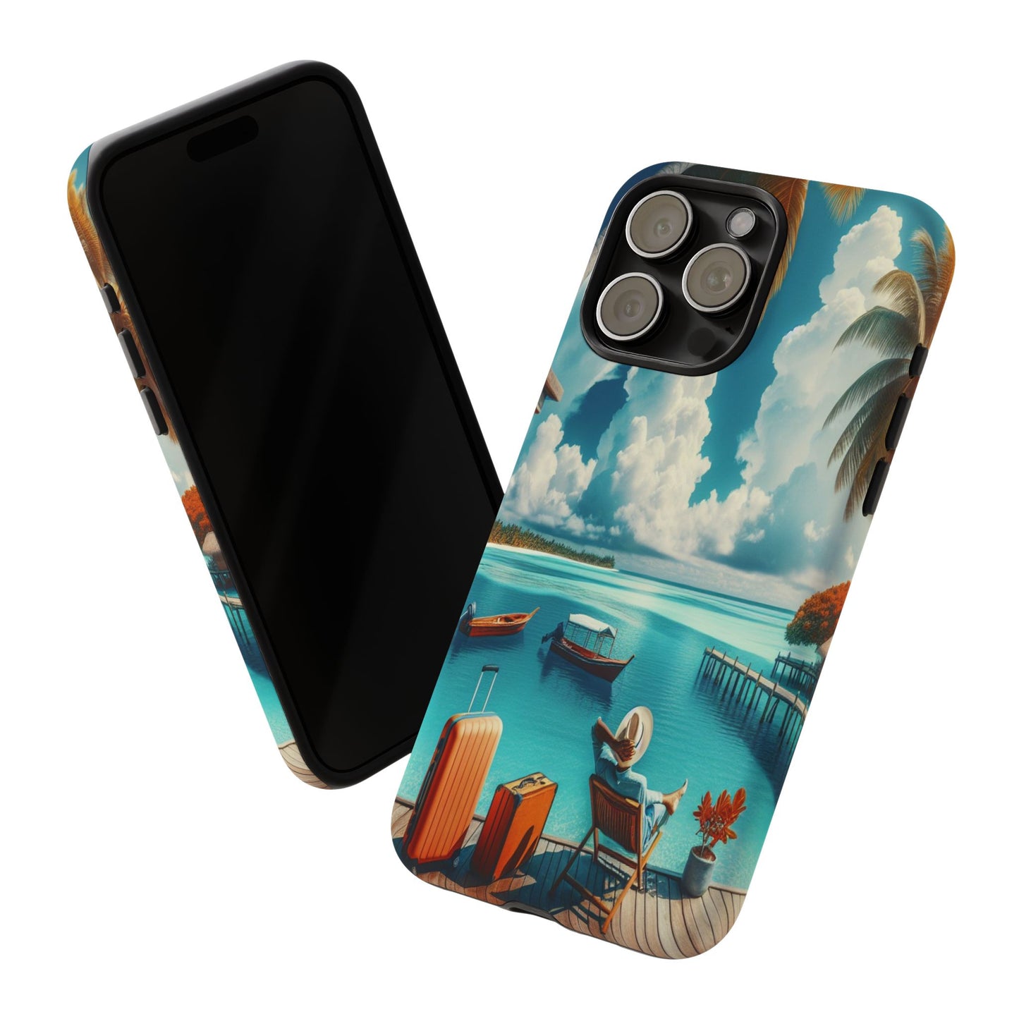 Island Escape Oasis - Phone Case