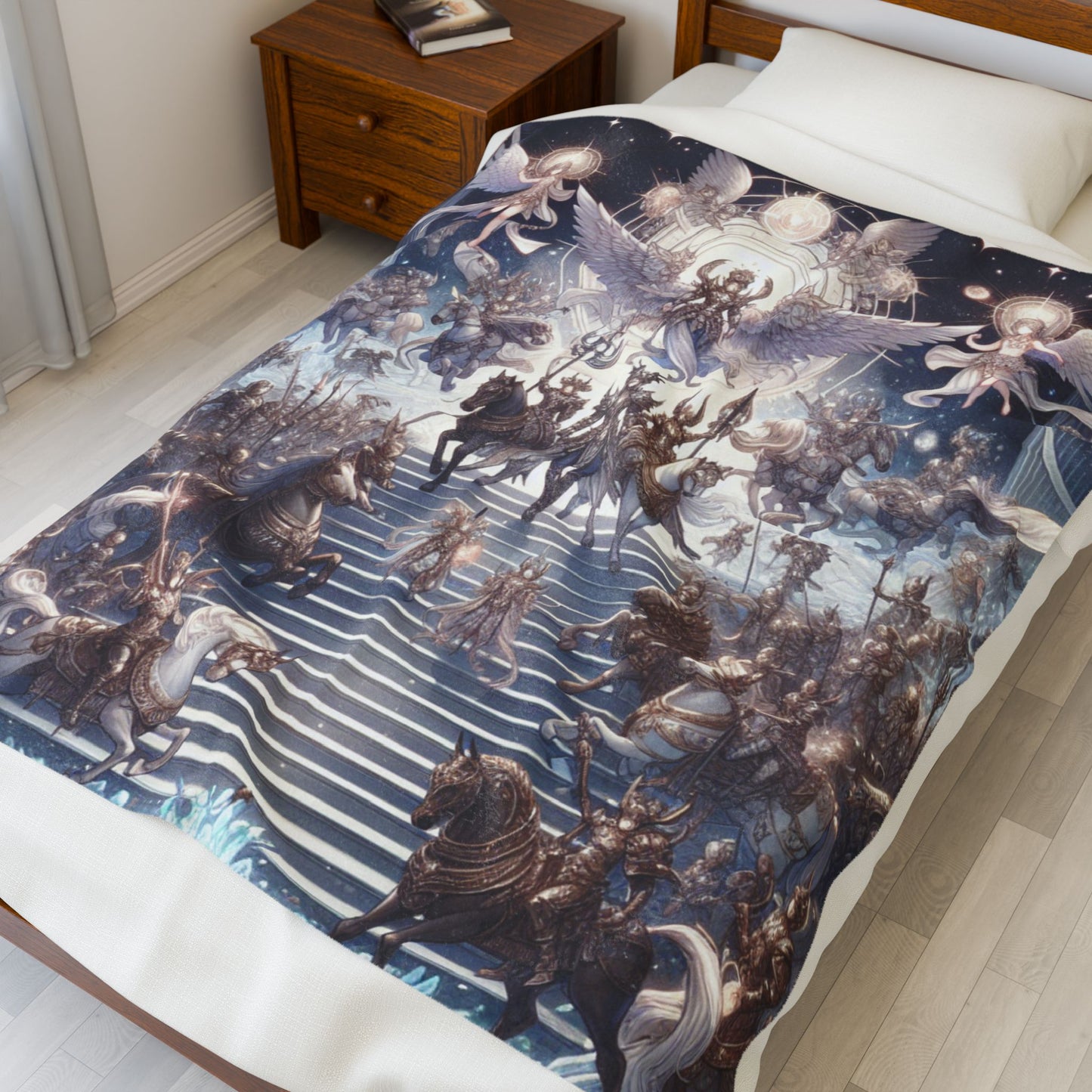 Heavenly Ascent - Plush Blanket