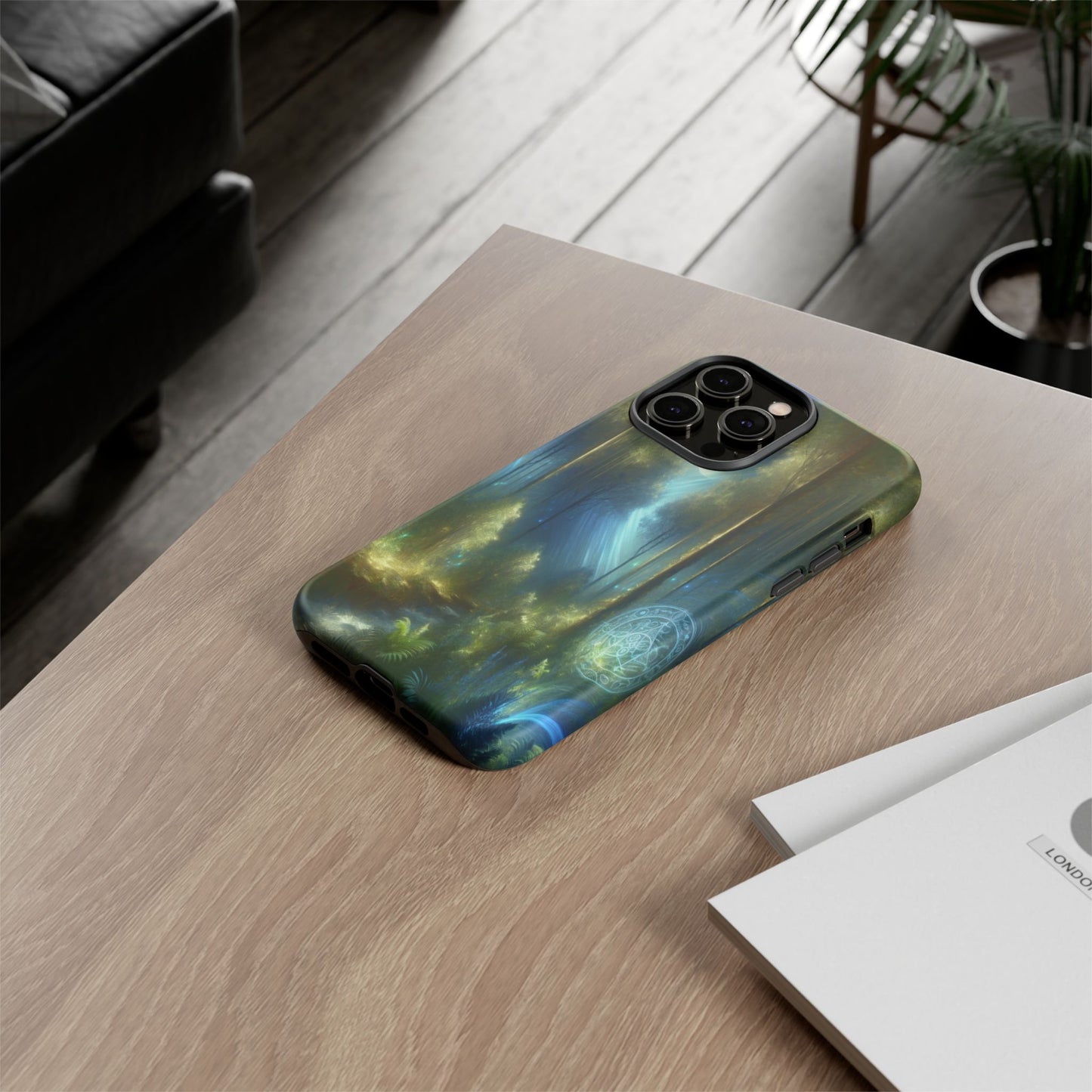 Mystical Forest Light - Phone Case