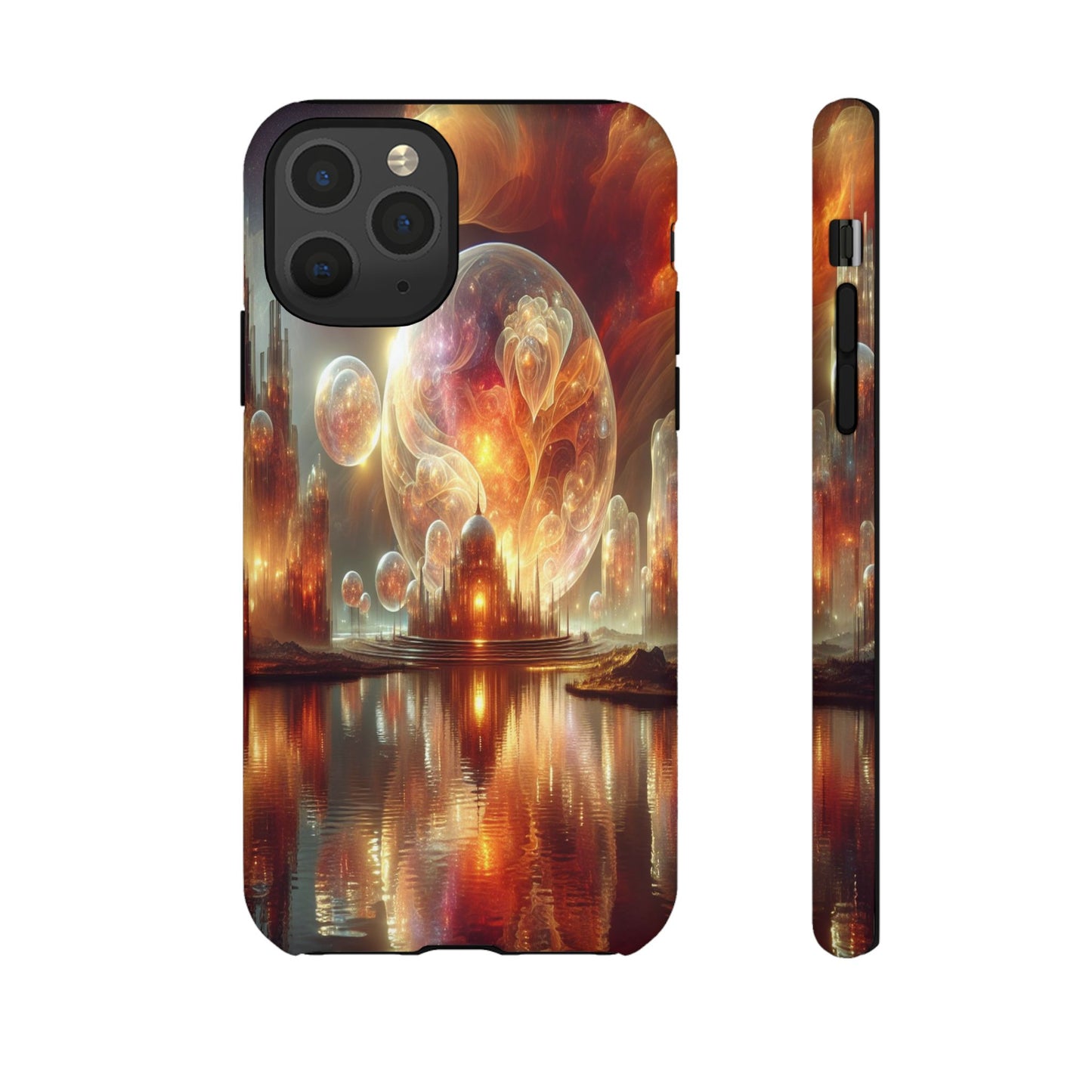 Protective Celestial Dreamscape Iphone Case Compatible With Iphone 16 15 14 - Phone Cover