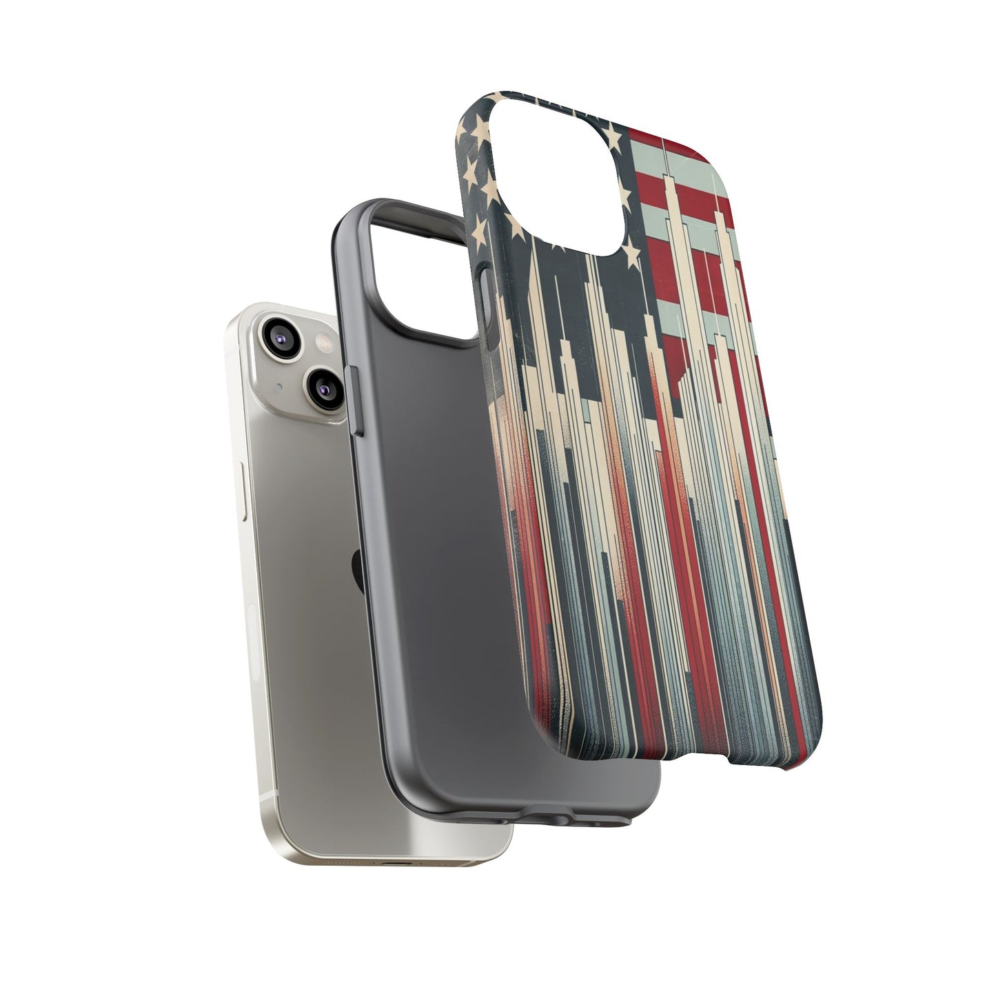 Skyline and Stars Unite - Phone Case