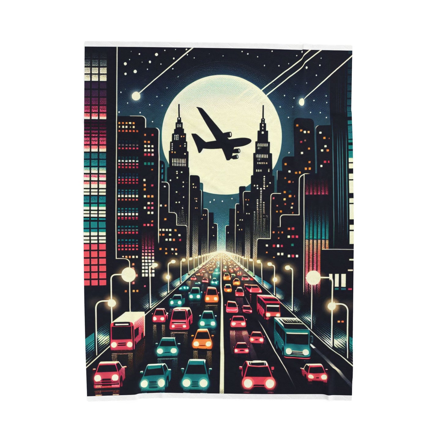 Nocturnal Departure - Plush Blanket