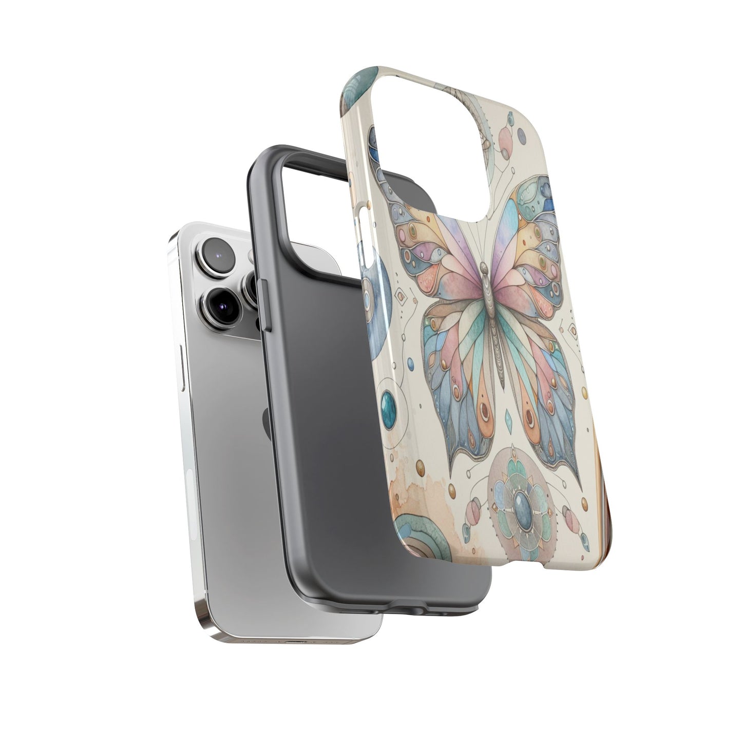 Kaleidoscope Wings - Phone Case