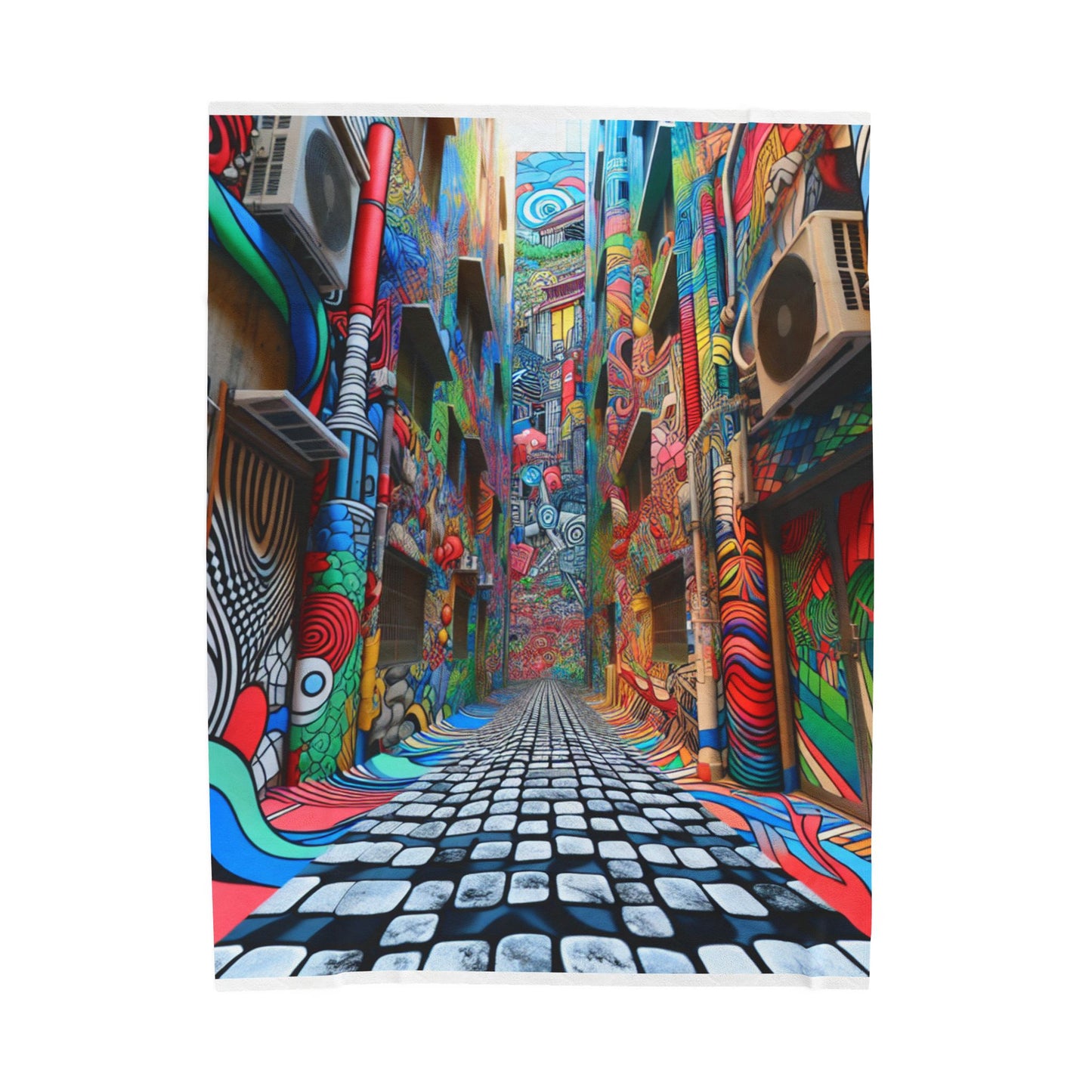 Alley of Creativity - Plush Blanket
