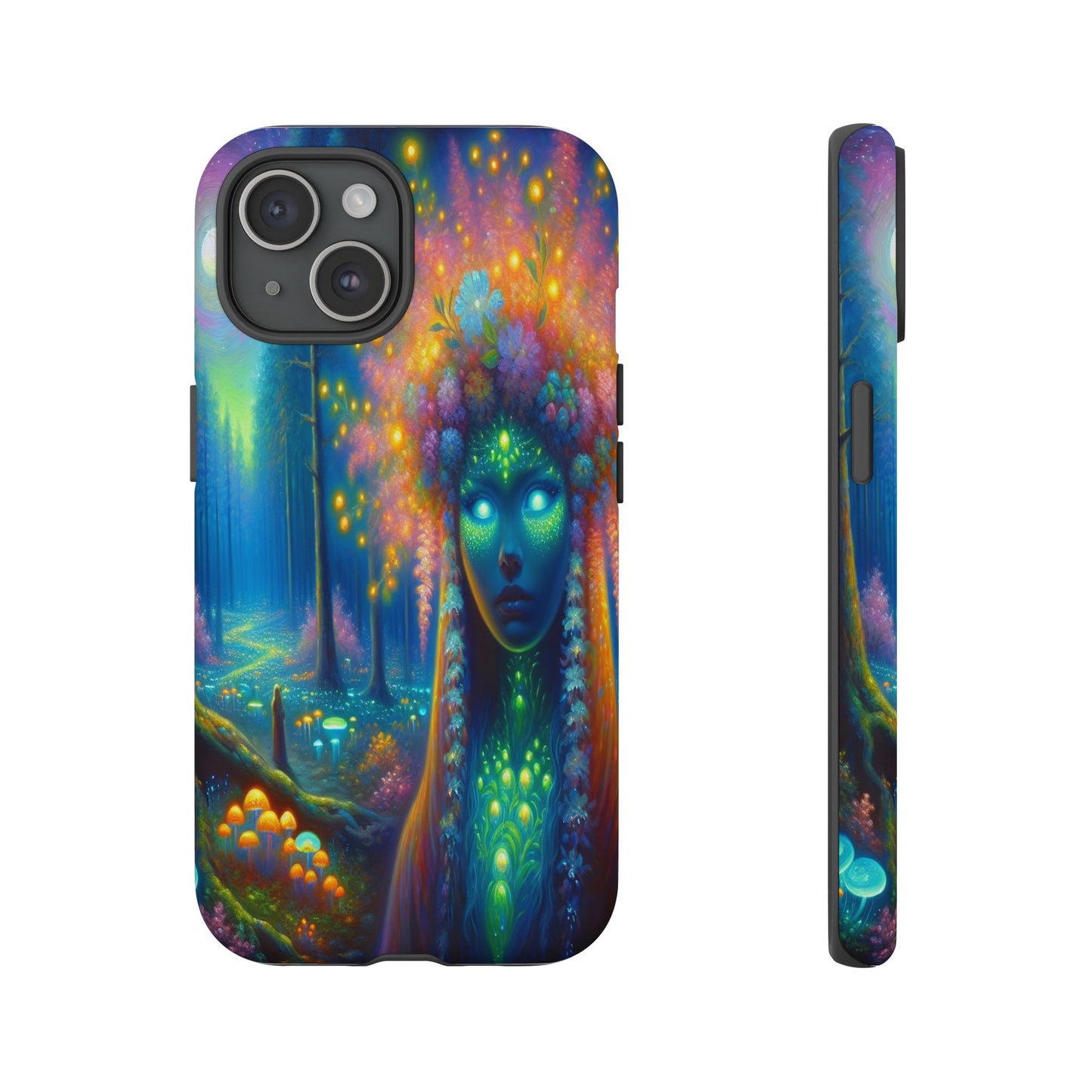 Forest of Mystical Lights - Phone Case
