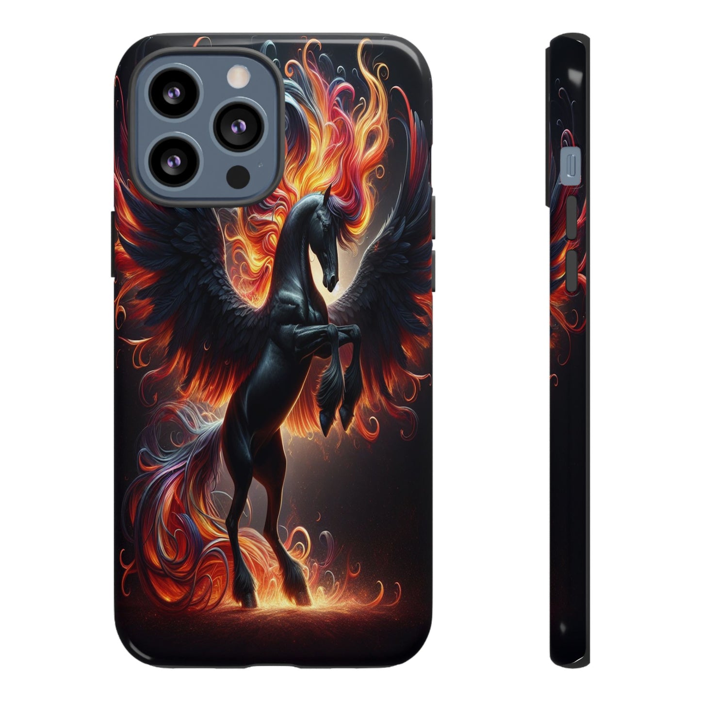 Custom ProtectiveWings of Fire and GraceIphone Case Compatible With Iphone 16 15 14 - Phone Cover