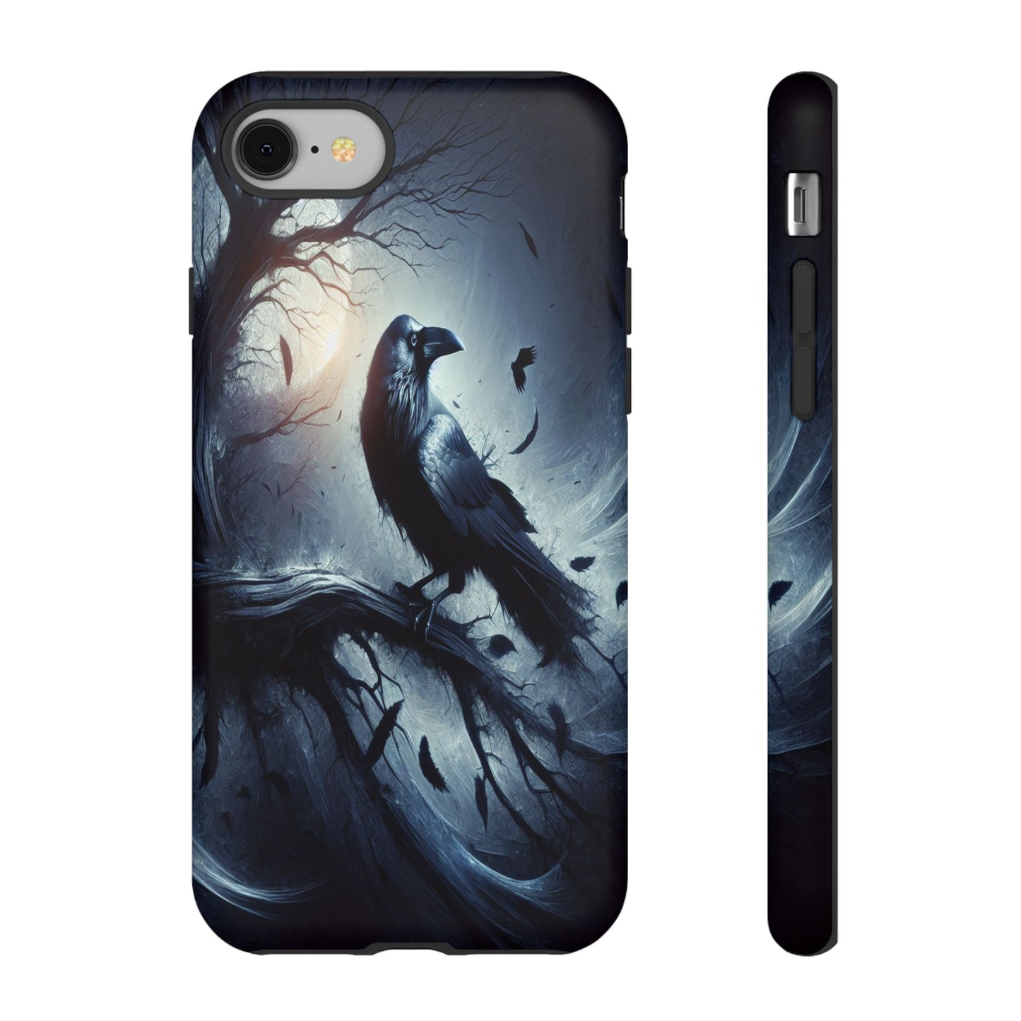 Glimpse of the Night Raven - Phone Case