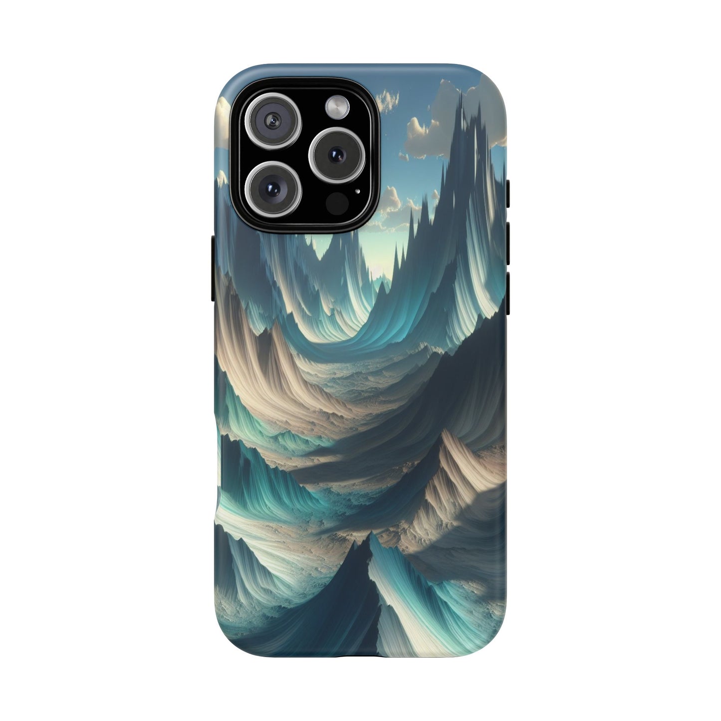 Whispering Peaks of Imagination - Phone Case