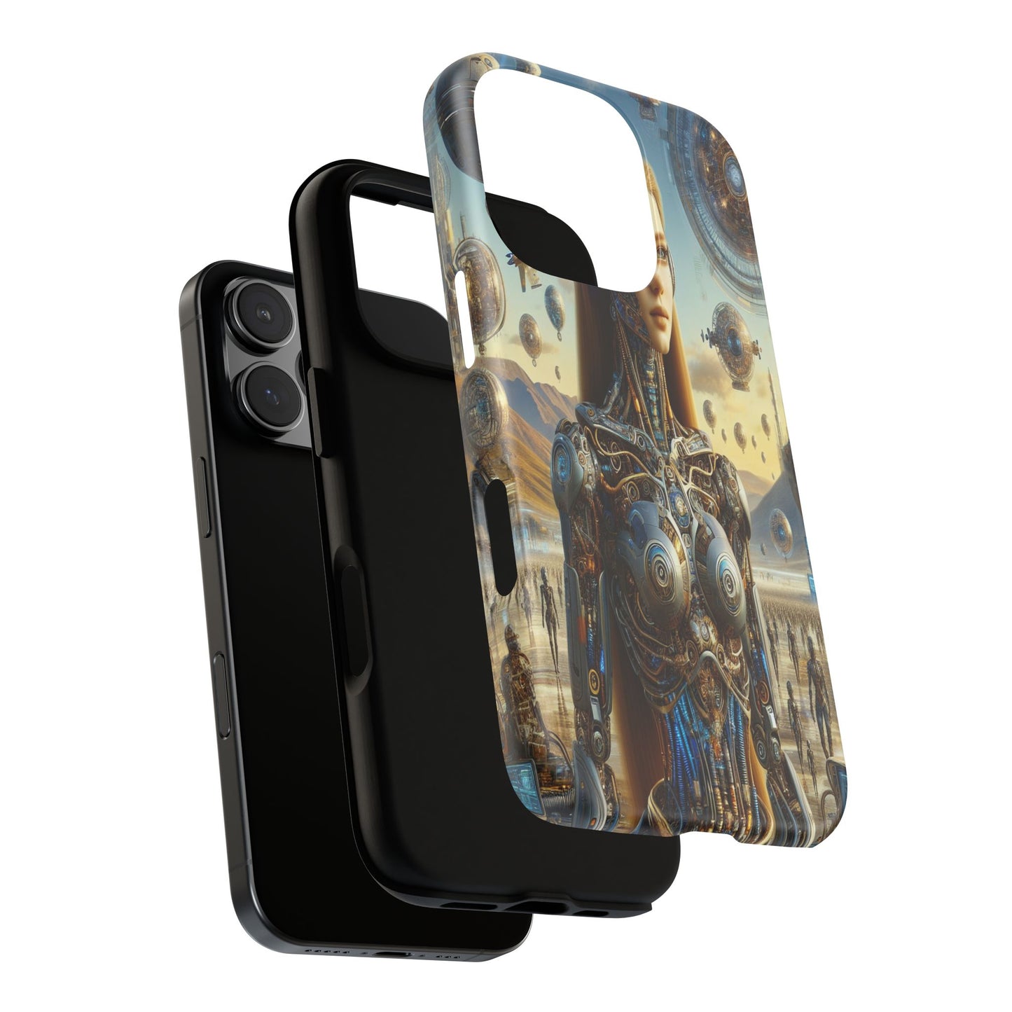 Futuristic Realm of Technology - Phone Case